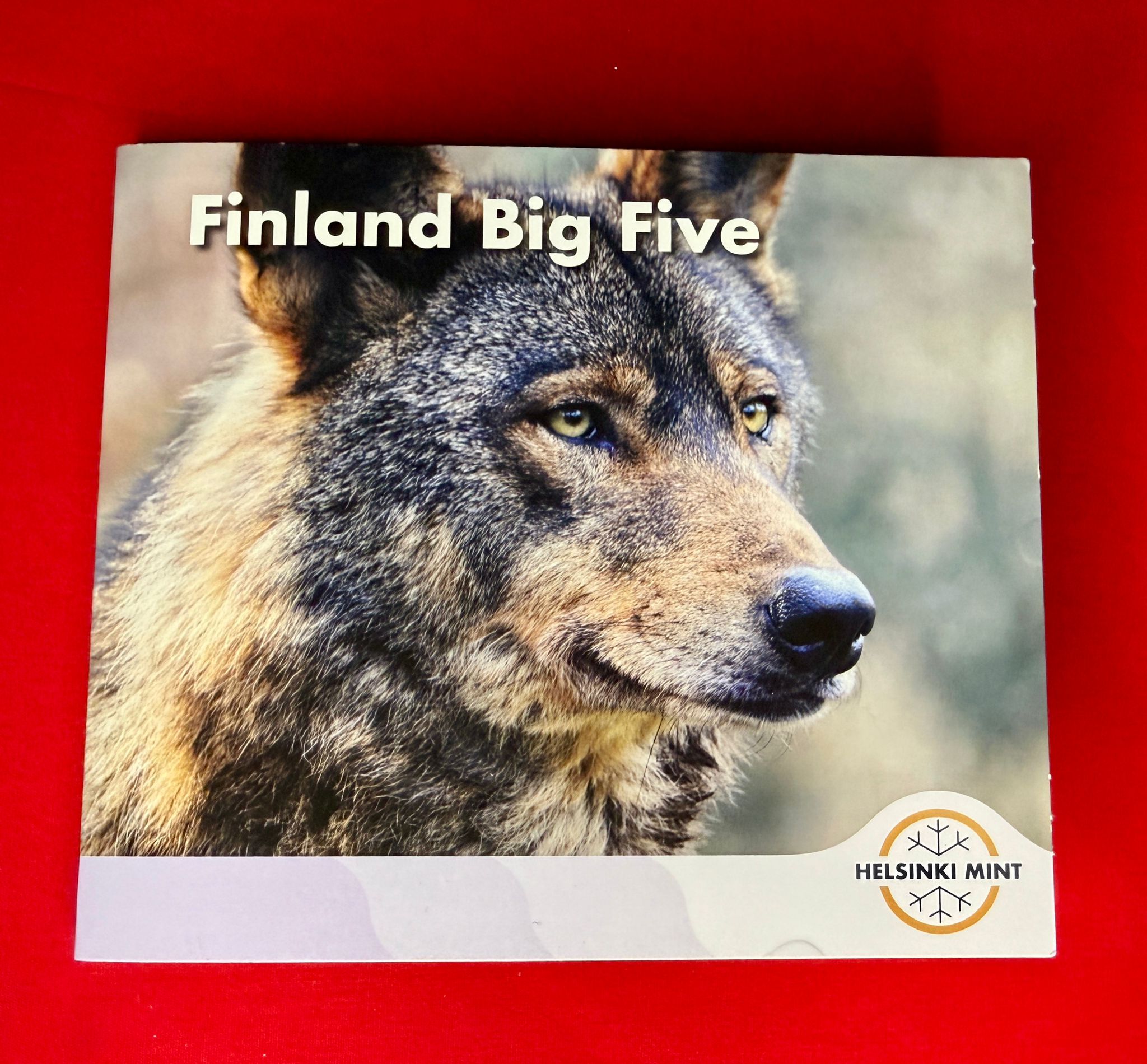 Finnland 2026 - Wolf - Kursmünzensatz World Money Fair Big Five