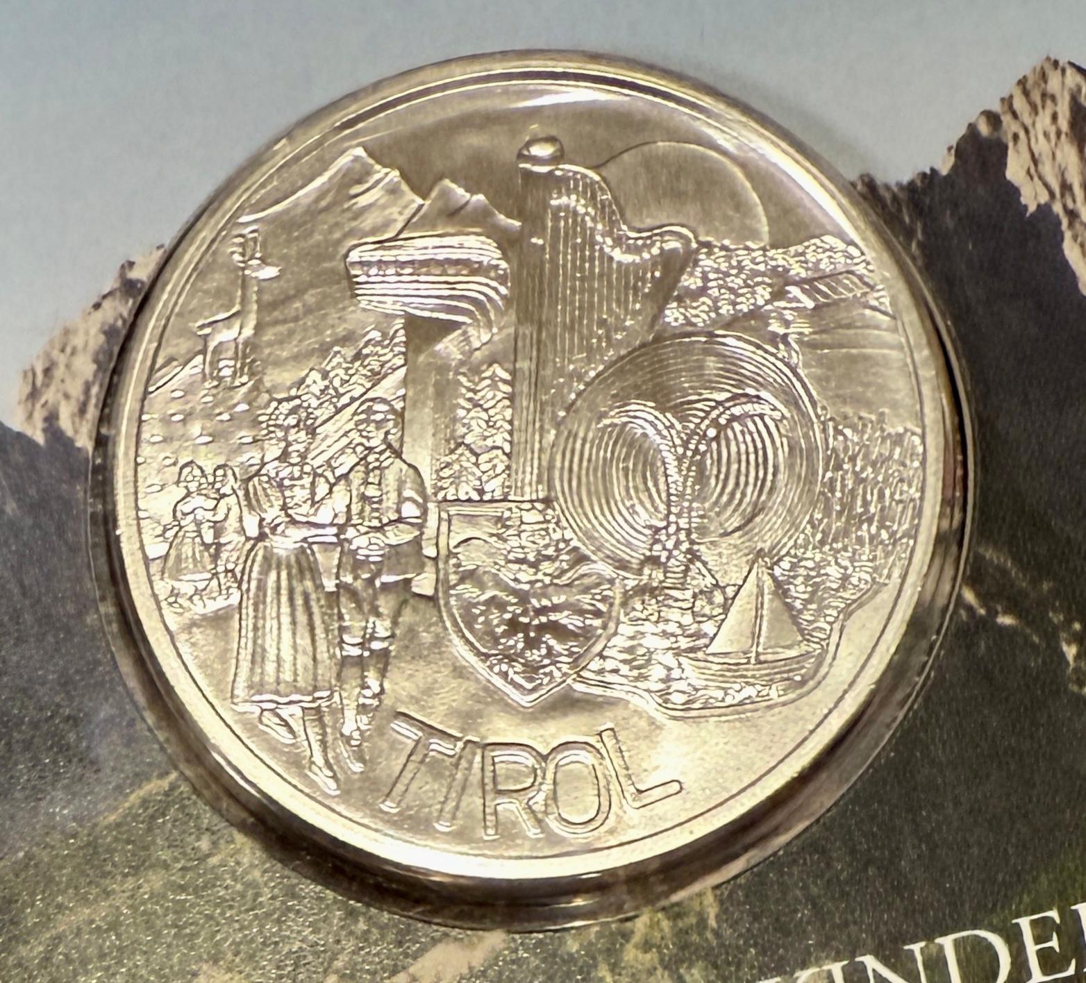 10 Euro Österreich 2014 - Tirol - Serie Österreich aus Kinderhand