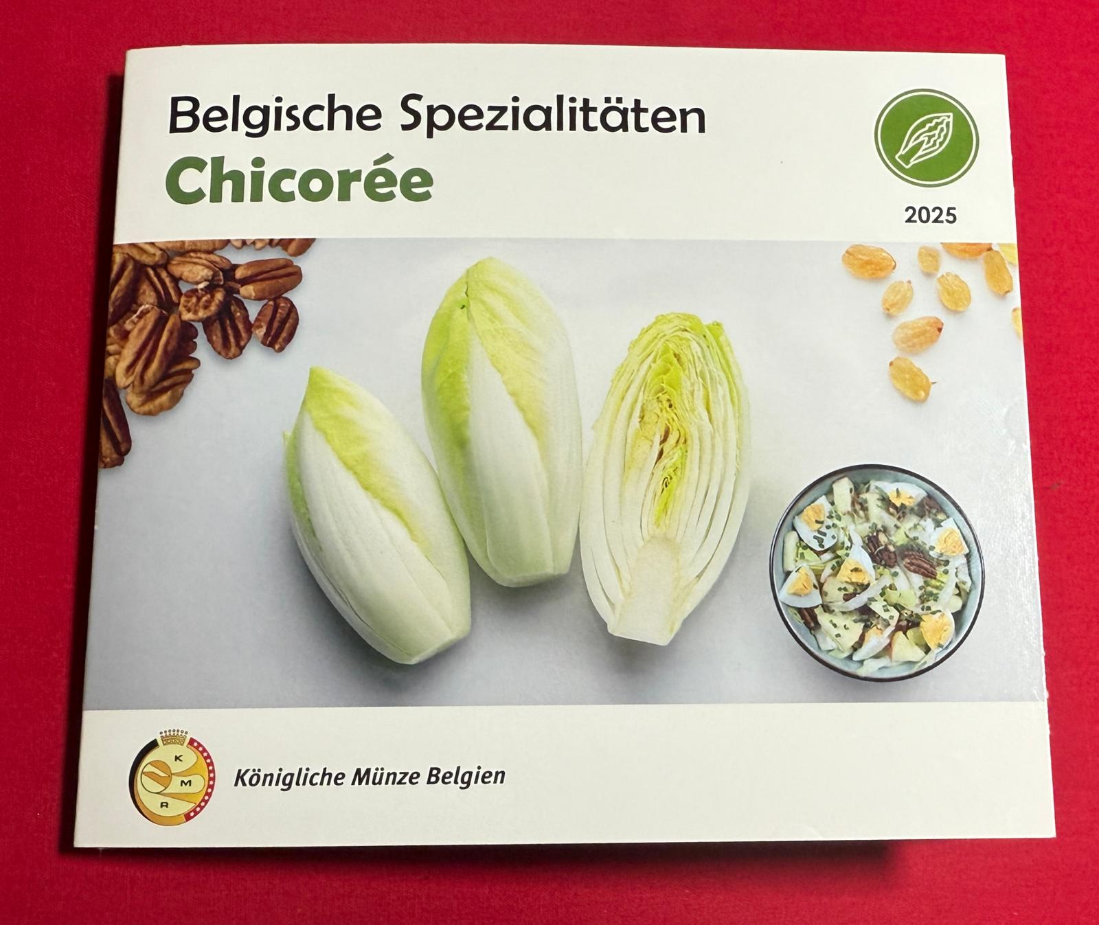 Belgien - Kursmünzensatz World Money Fair "Chicorée" 2025