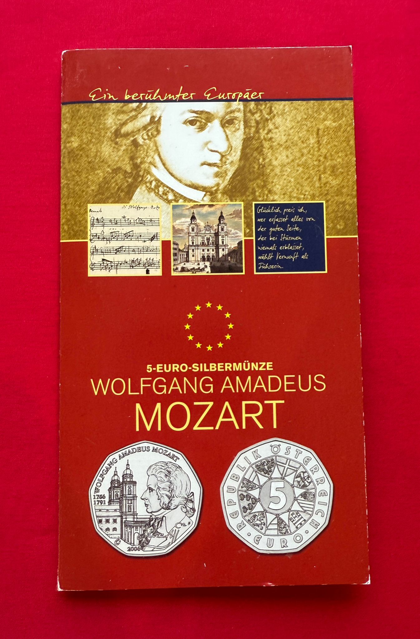 5 Euro Österreich 2006 - 250. Geburtstag Wolfgang Amadeus Mozart