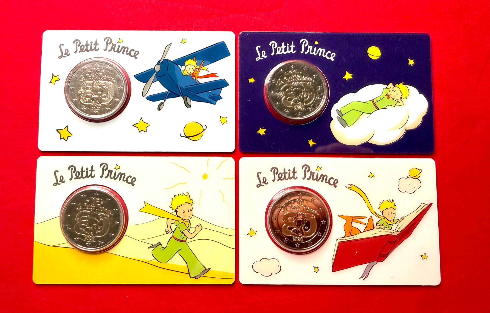 2 Euro Münze „Le Petit Prince - 80 Jahre Kleiner Prinz“ 2026