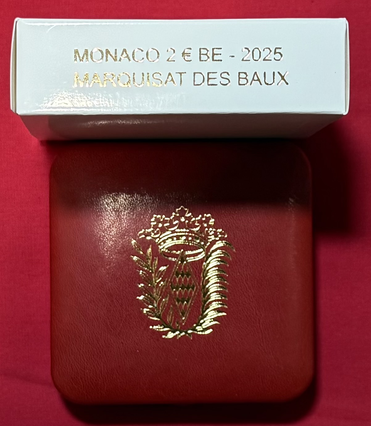 Monaco 2025 - 2 Euro Münze „Les Baux-en-Provence – Lehen der Grimaldis“