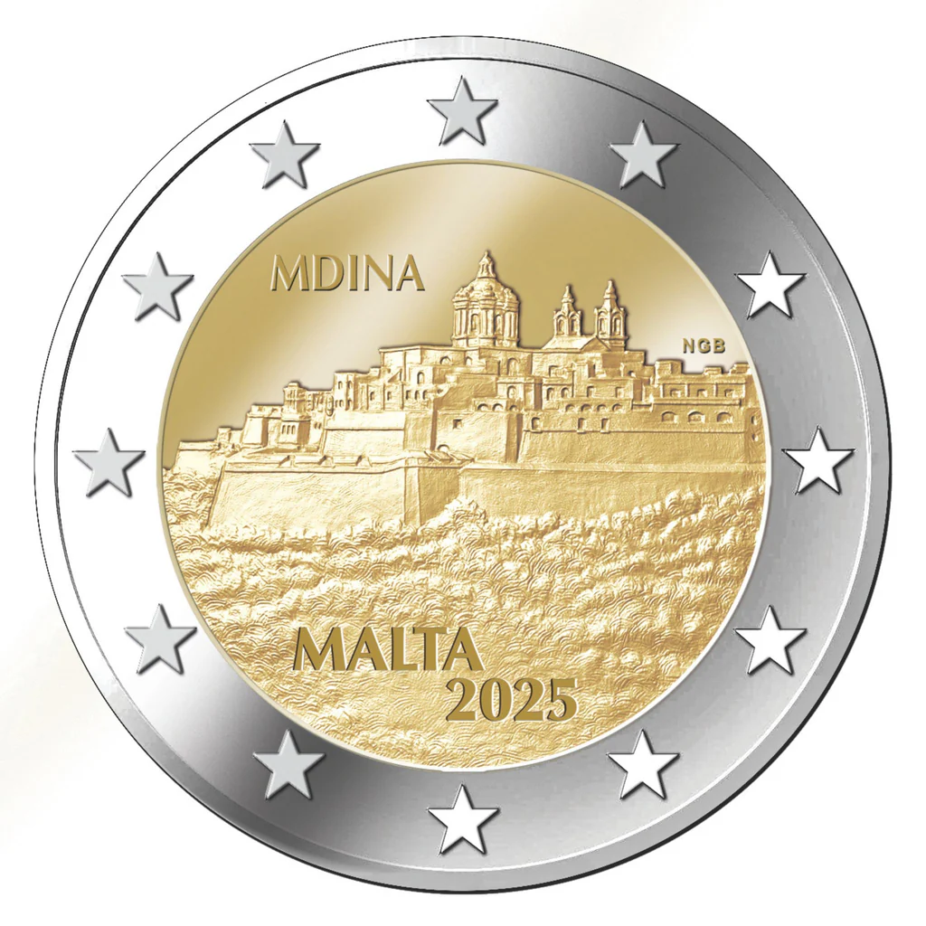 Malta 2025 - 2 Euro Münze „Mdina“ LOSE 