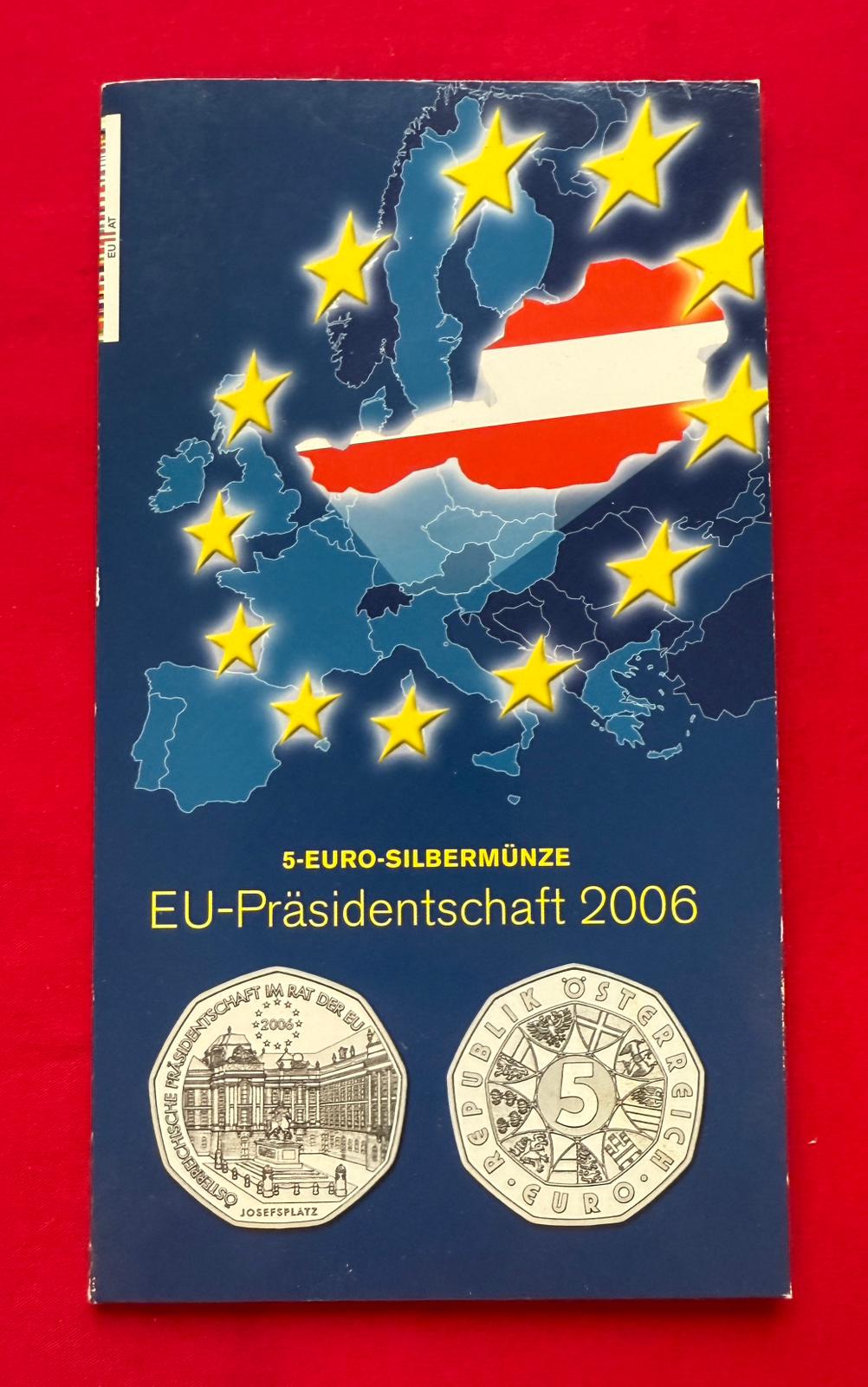 5 Euro Österreich 2006 - EU-Präsidentschaft 