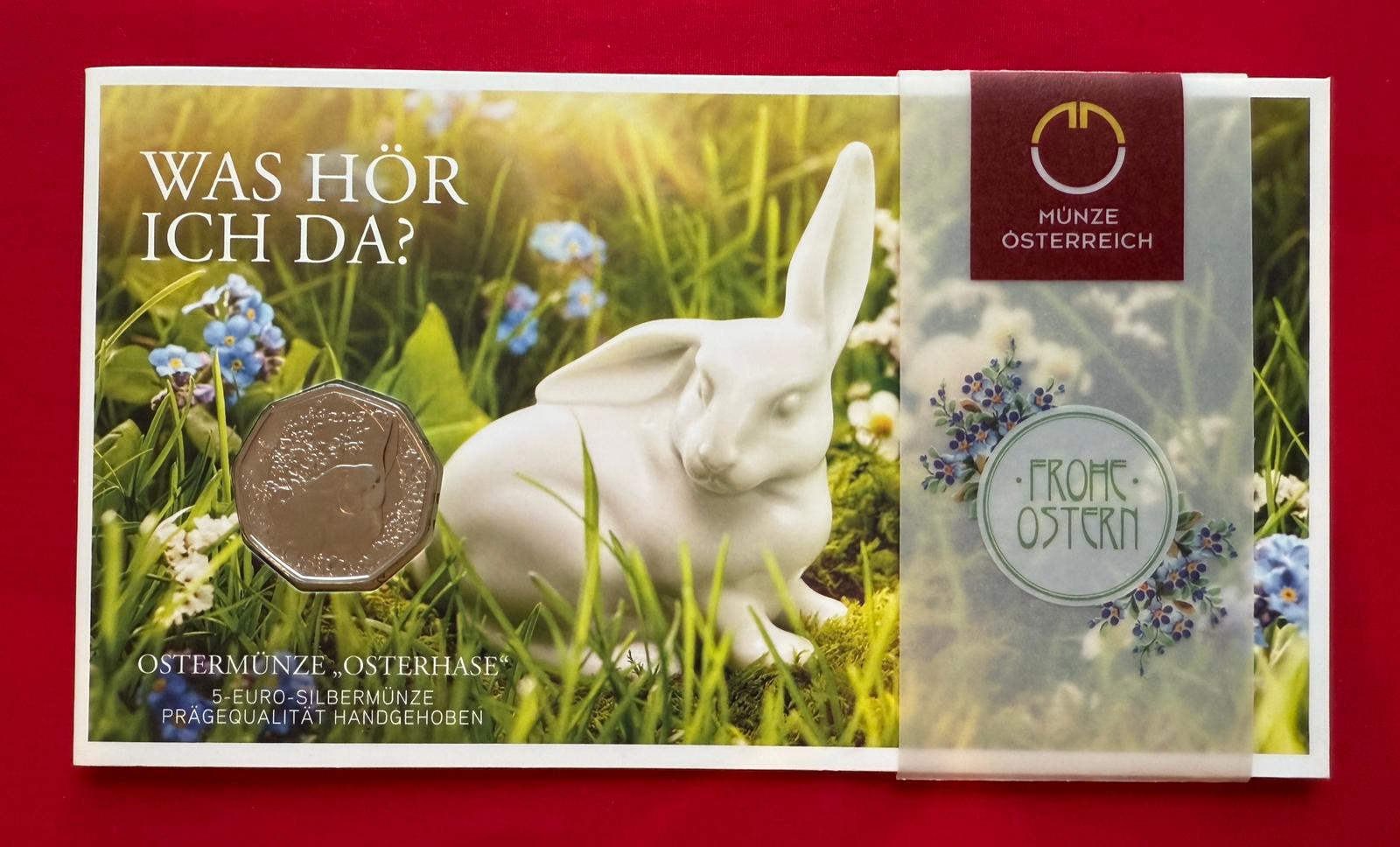 5 Euro Österreich 2018 - Osterhase