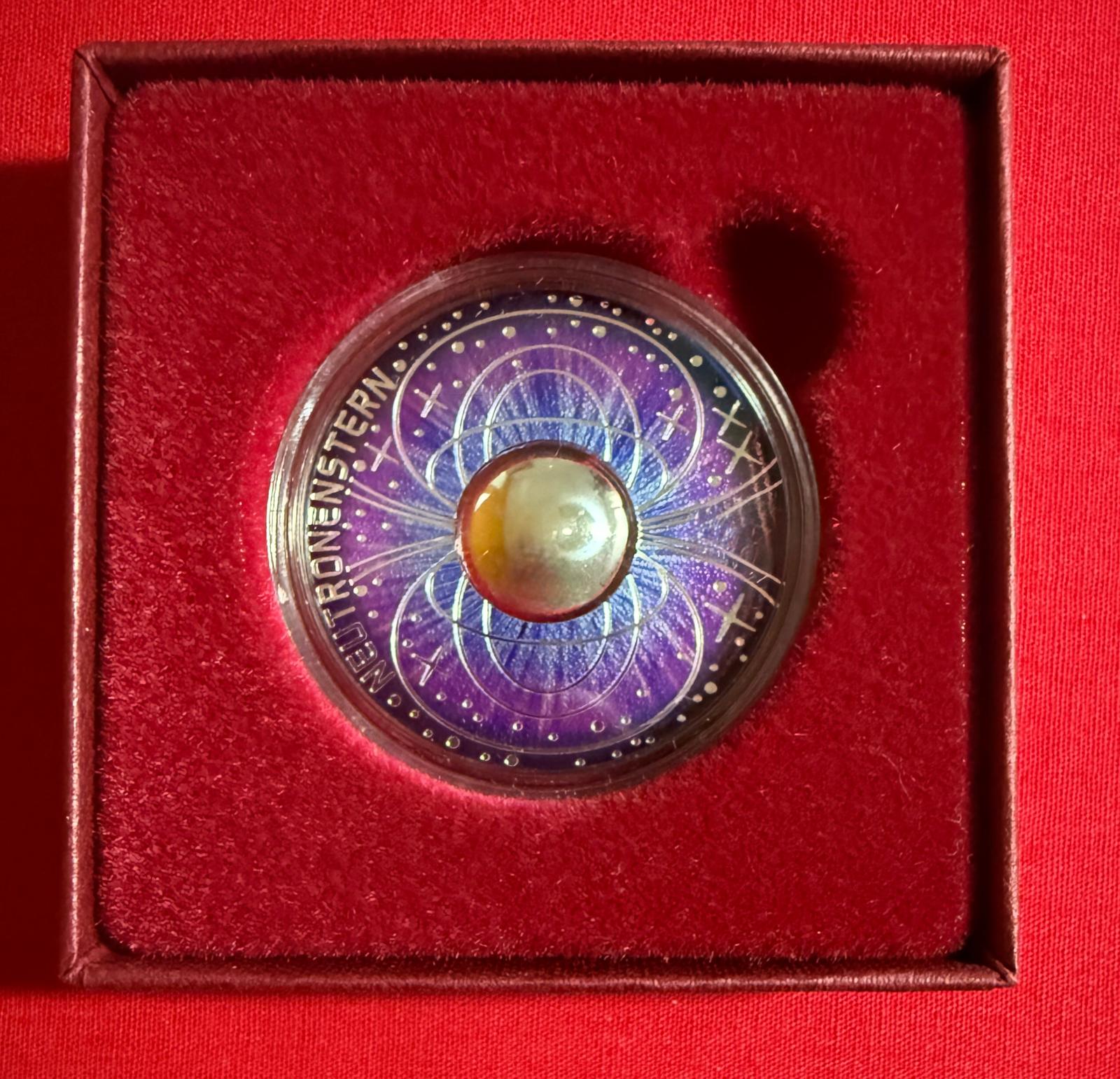 € 20 Neutronenstern 2023 - Serie Faszination Universum - Polierte Platte