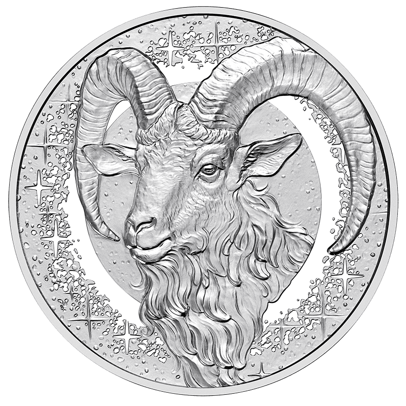 20 Euro Österreich 2025 - Steinbock - Serie "Sternbilder" 