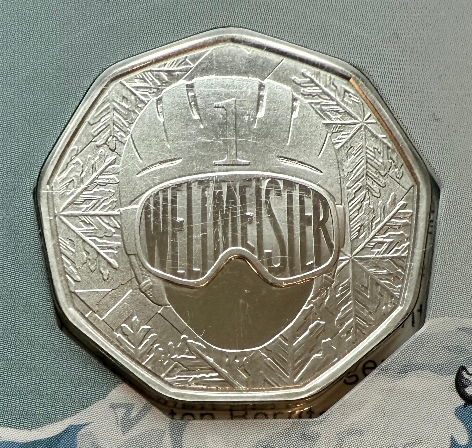 5 Euro Österreich 2024 - Weltmeister