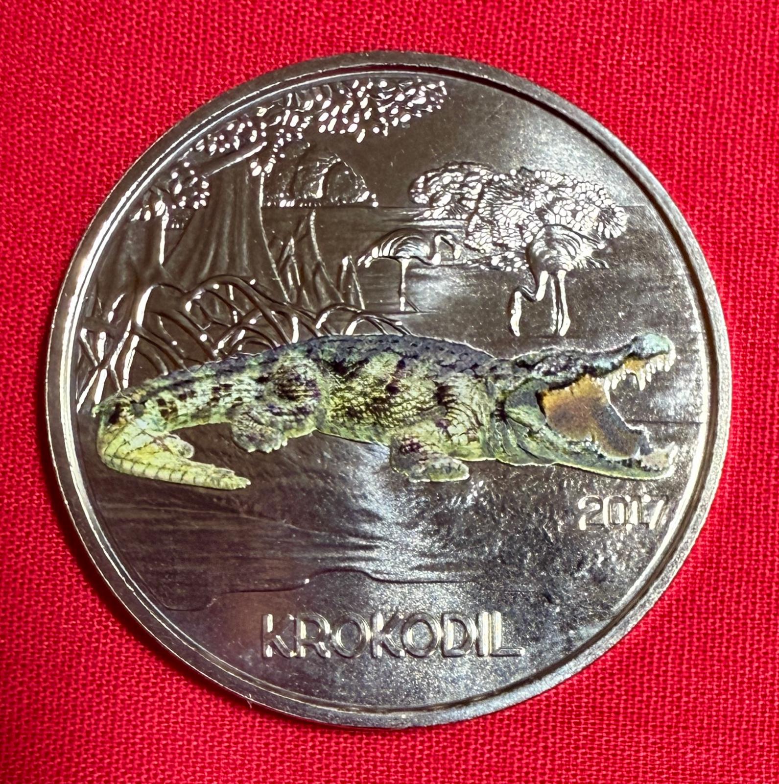 Österreich 2017 - Krokodil - 3 Euro Tier-Taler Serie 