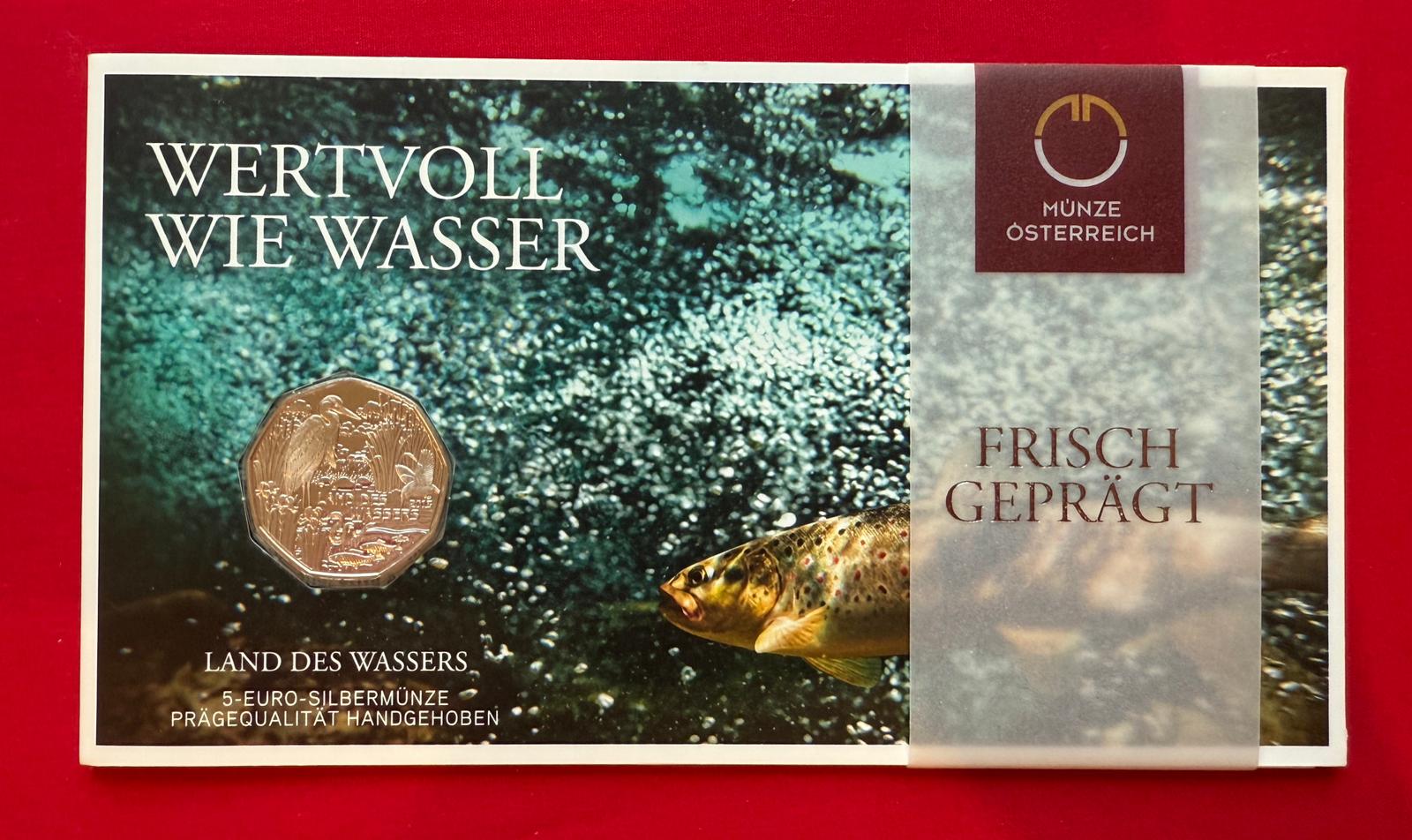 5 Euro Österreich 2013 - Land des Wassers