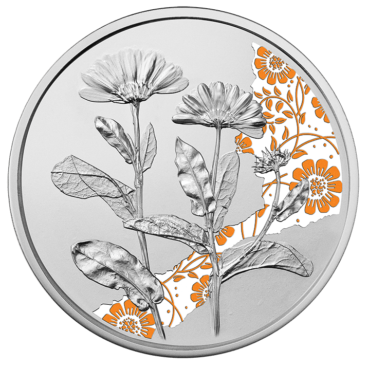 Österreich 2022 - Die Ringelblume - Serie "Mit der Sprache der Blumen" 