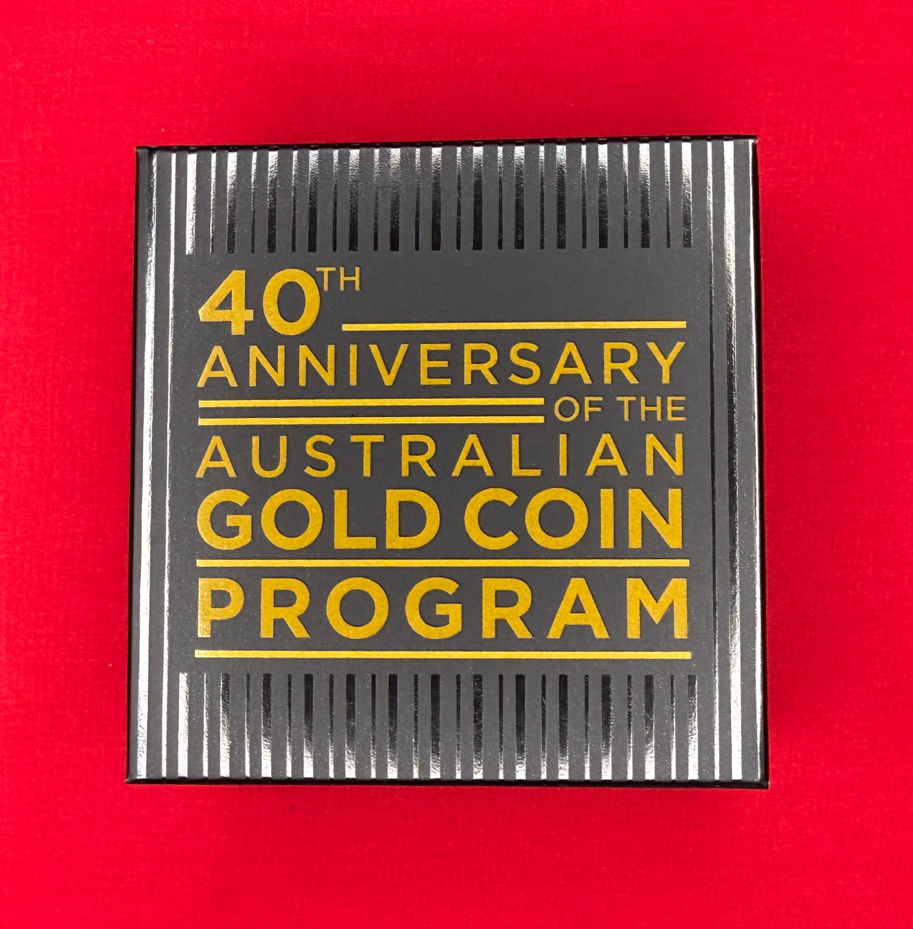 40th Anniversary of the Australian Nugget Gold Coin Program 2026 1oz Silver Proof Gilded Coin