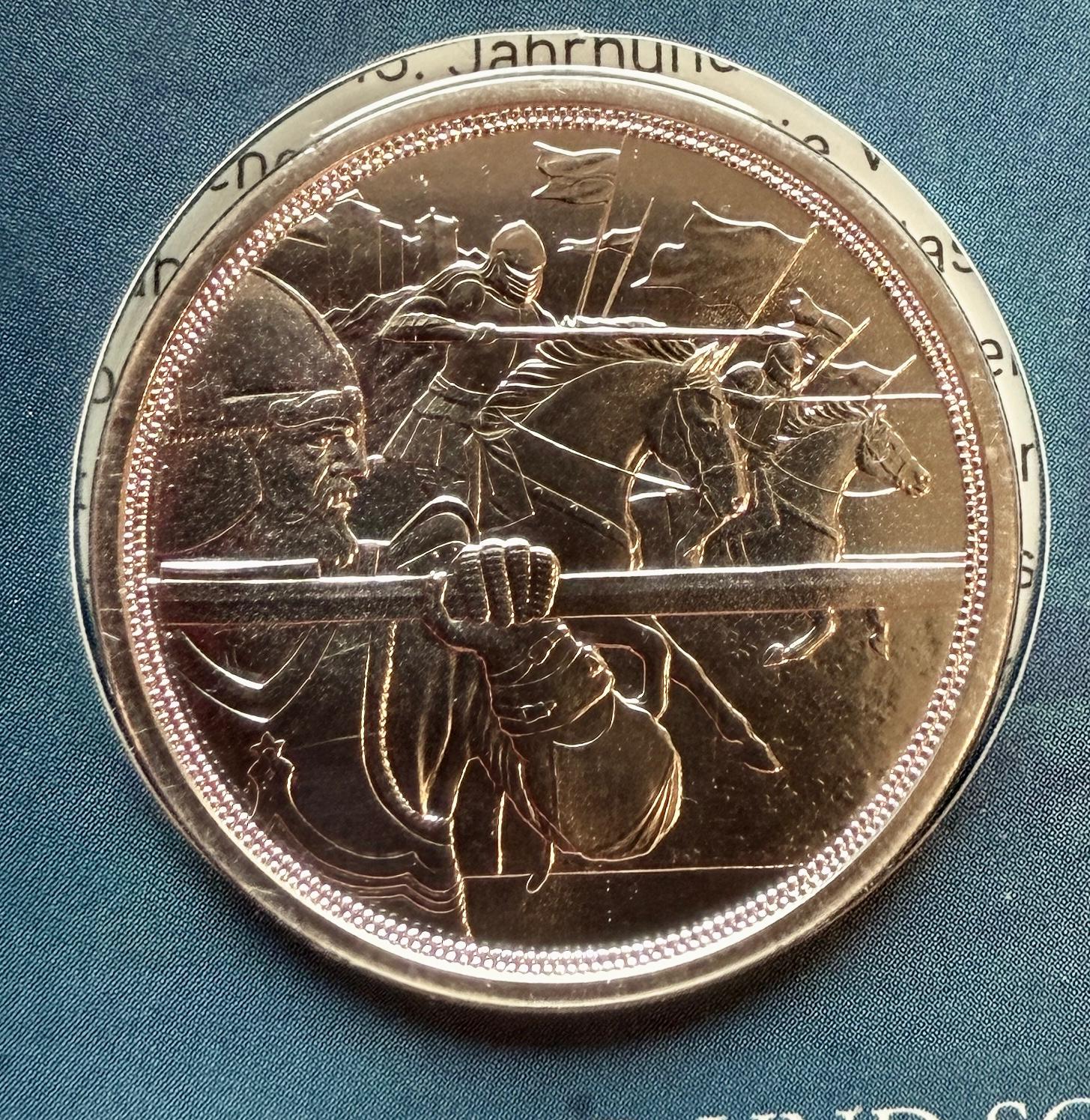 10 Euro Österreich 2020 - Tapferkeit - Serie Mit Kettenhemd und Schwert 