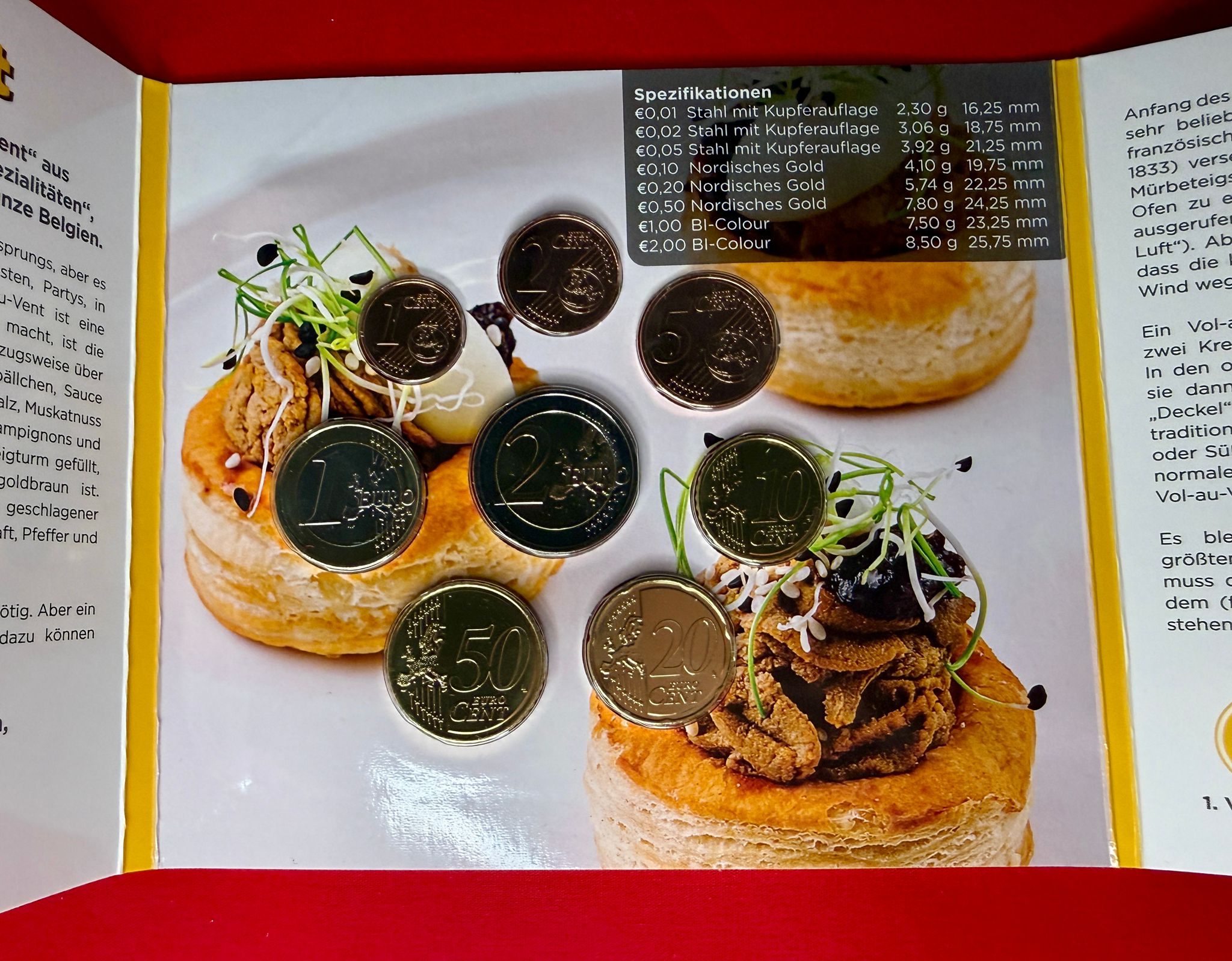 Belgien - Kursmünzensatz World Money Fair "Vol-au-Vent" 2026