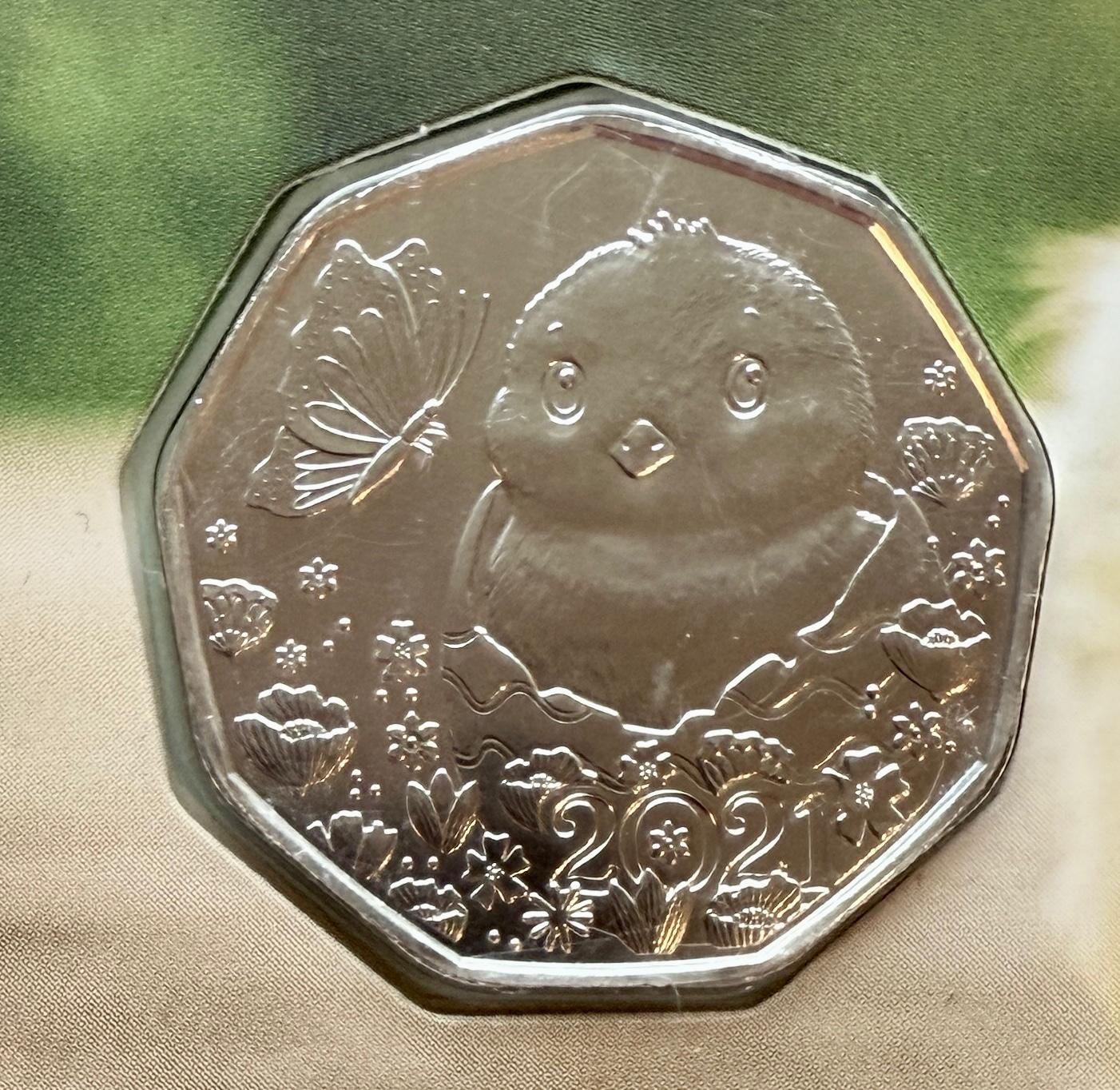 5 Euro Österreich 2021 - Osterküken