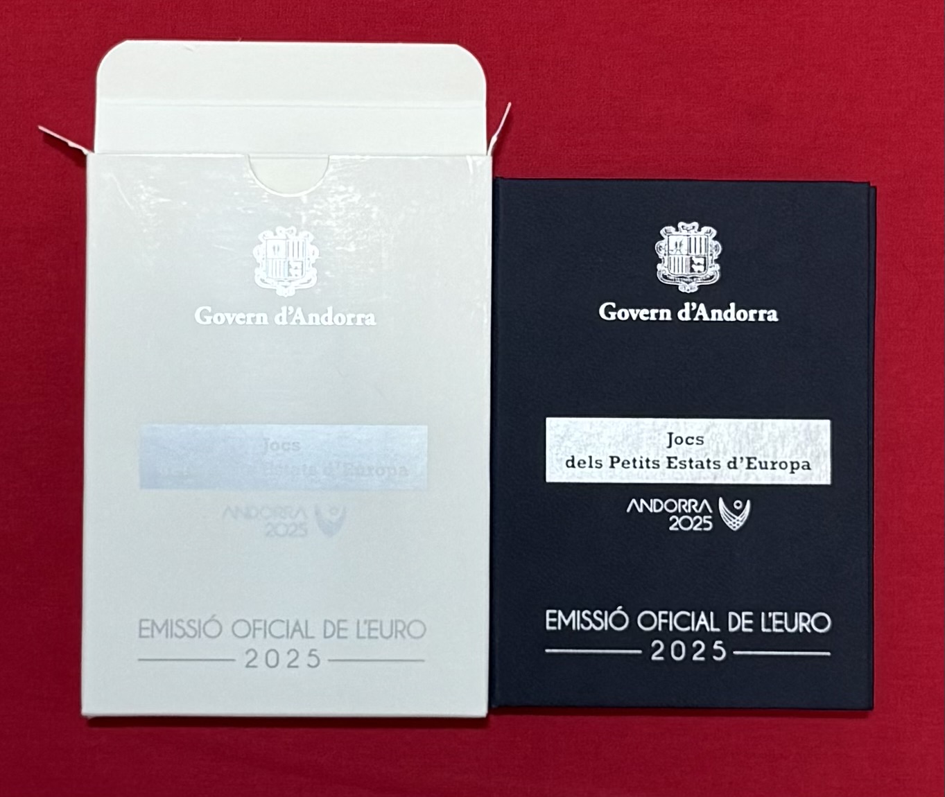 Andorra 2025 – 2 Euro Gedenkmünze „Spiele der Kleinstaaten Europas“ PP Polierte Platte