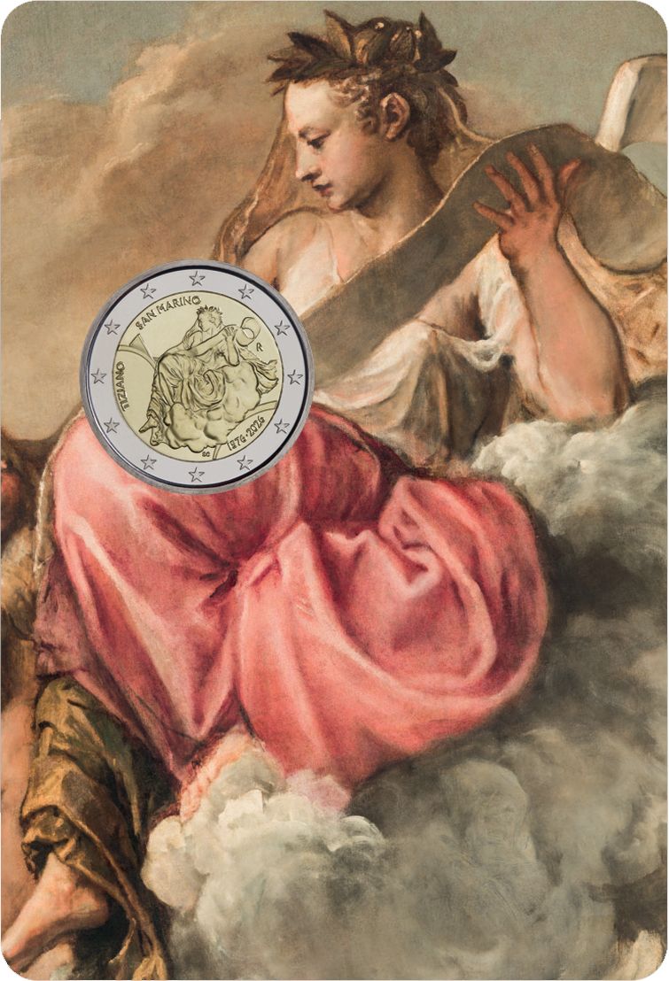 San Marino 2026 - 2 Euro Münze „450. Todestag von Tiziano" 
