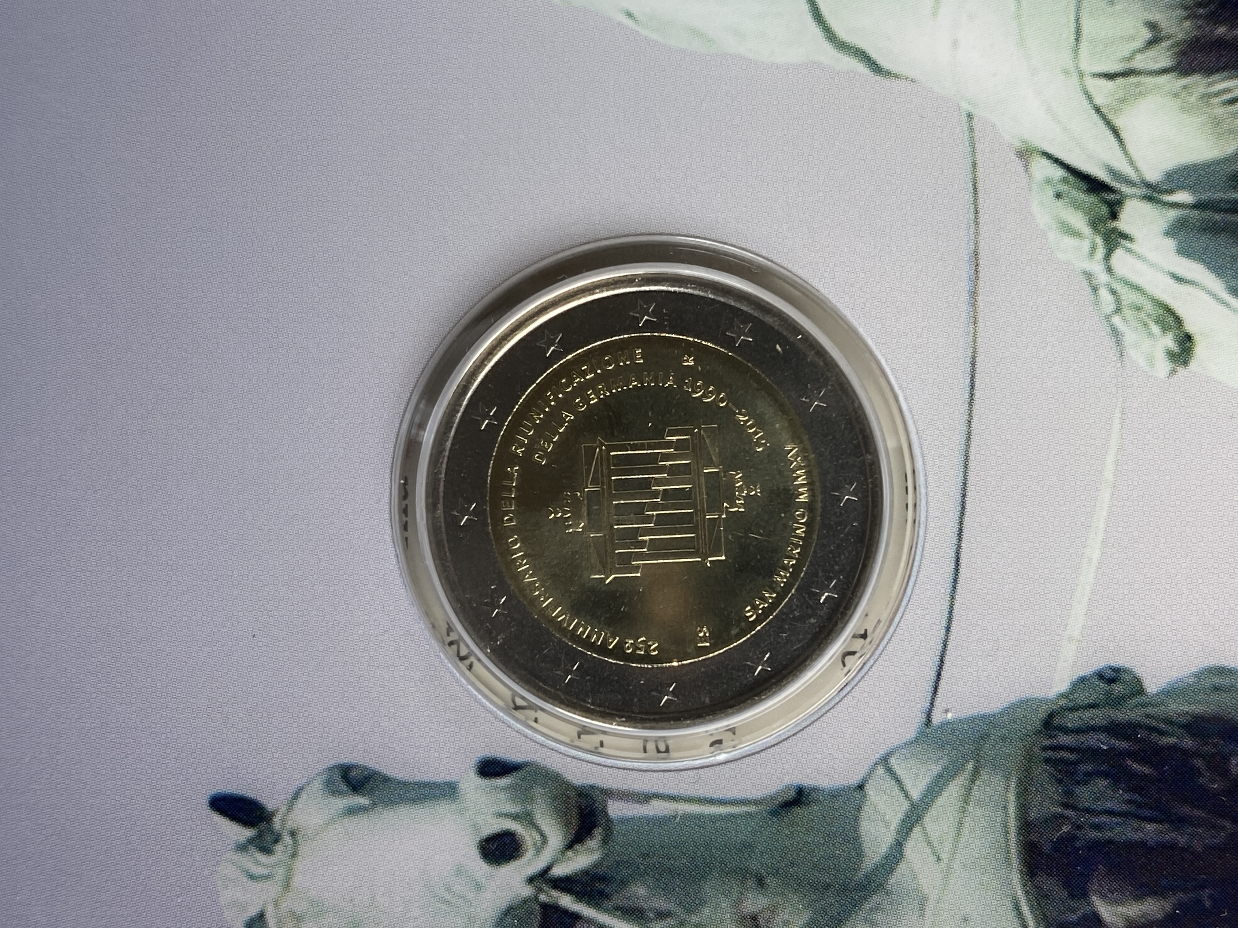 San Marino - 2 Euro Münze „25 Jahre Deutsche Einheit“ 2015