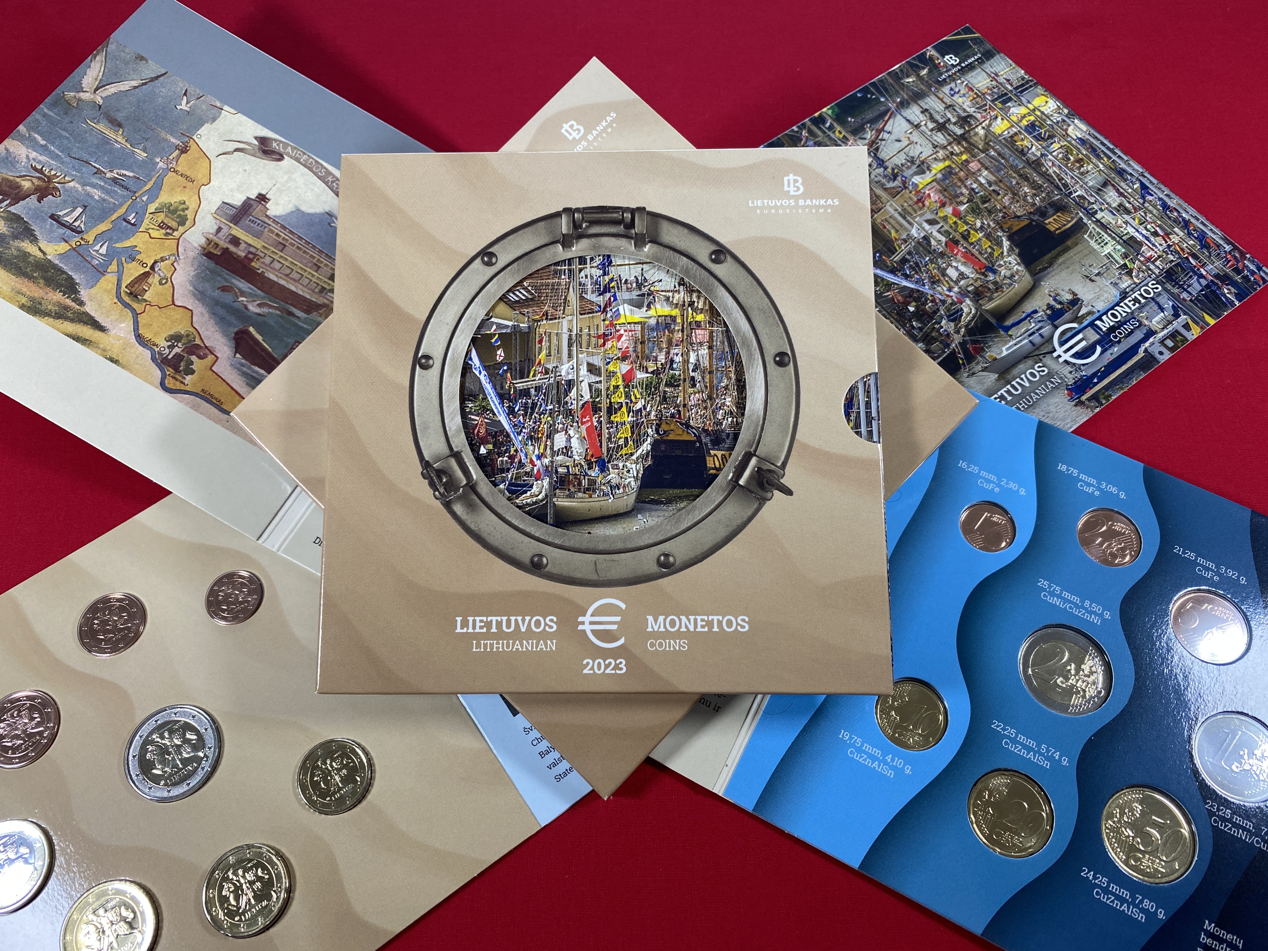 Litauen 2023 Kursmünzensatz