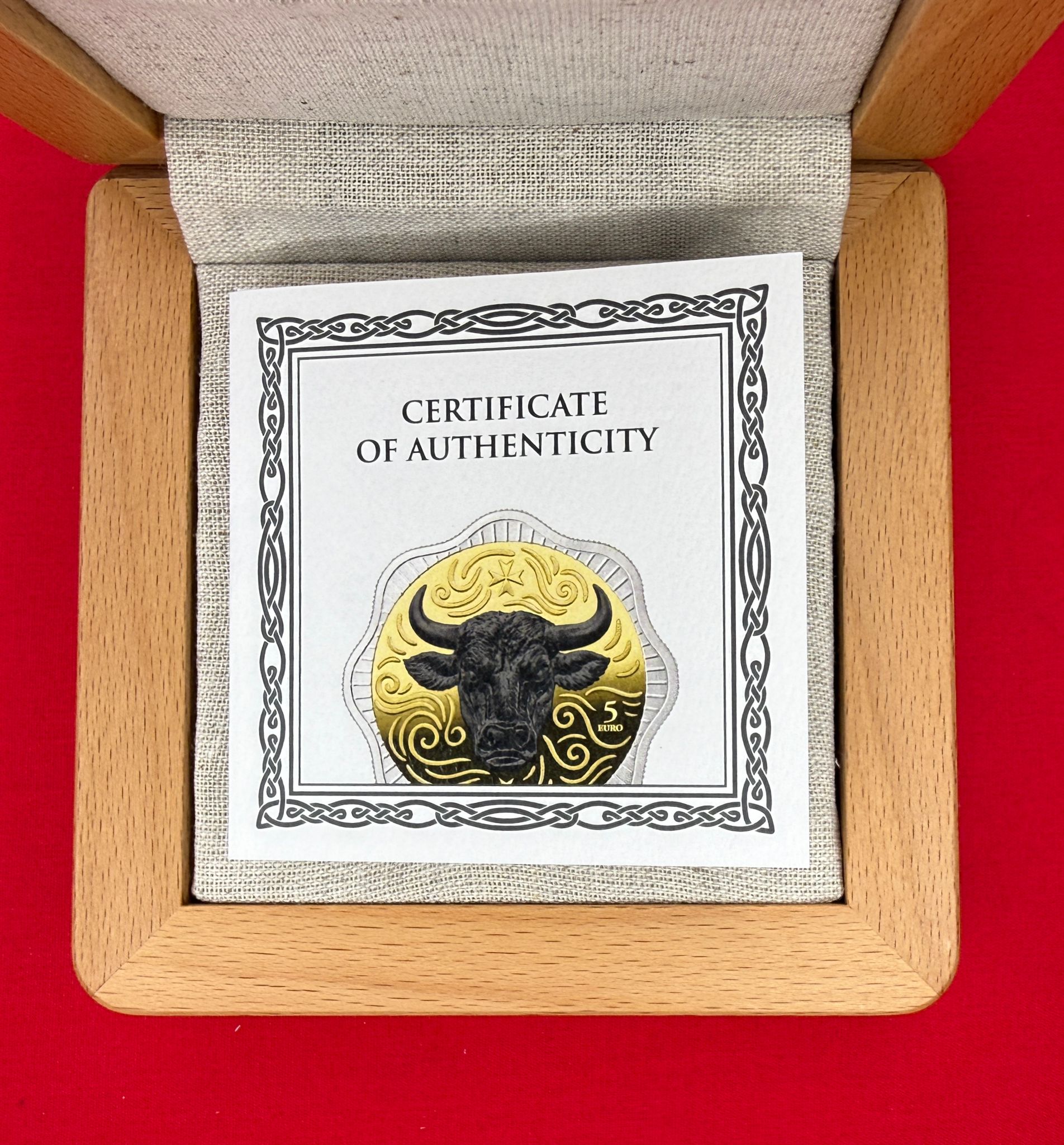 Germania Mint/Malta 5 Euro 2025 Ochse/Ox 1 Oz 99,9 Silber