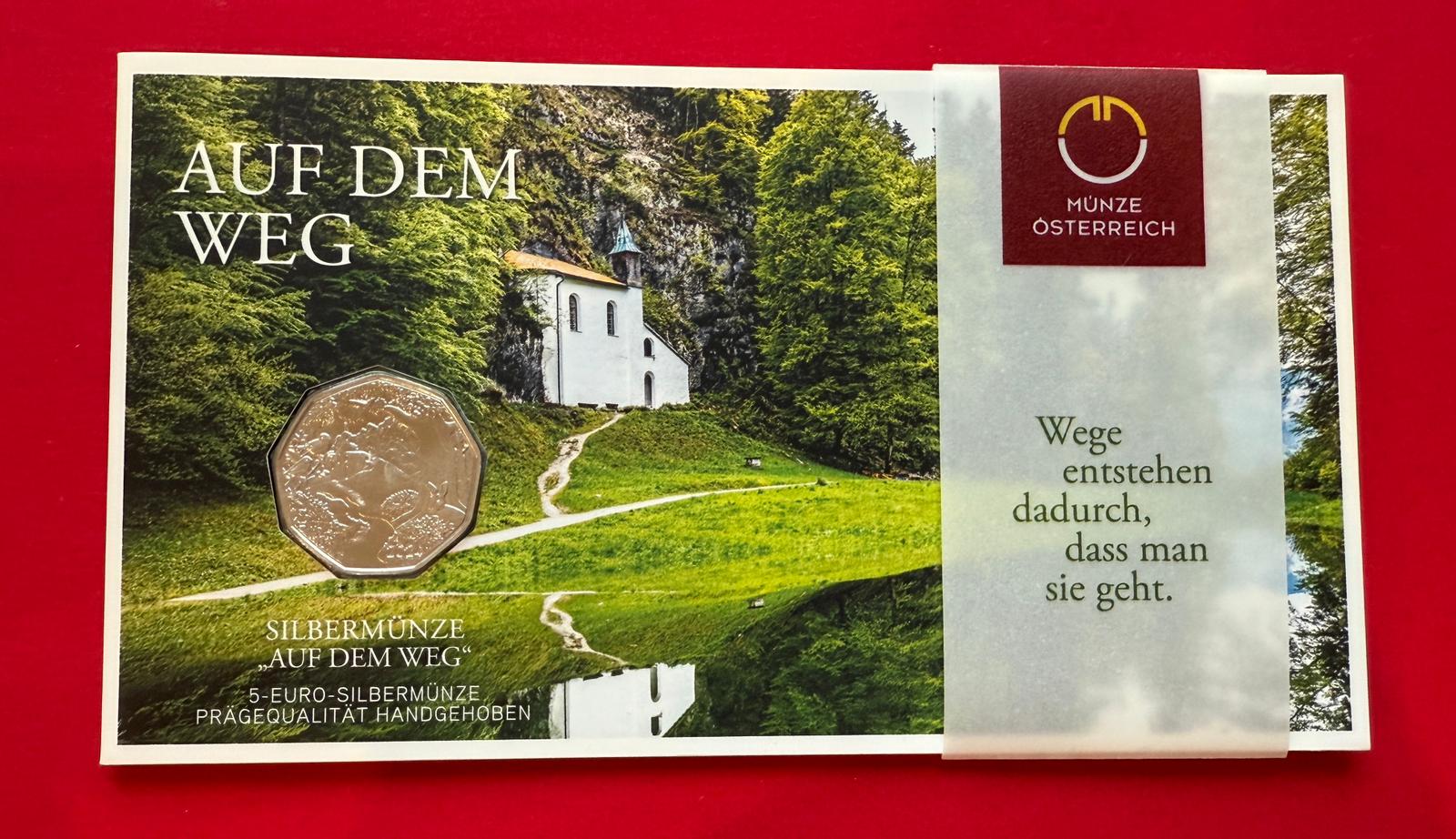 5 Euro Österreich 2024 - Auf dem Weg