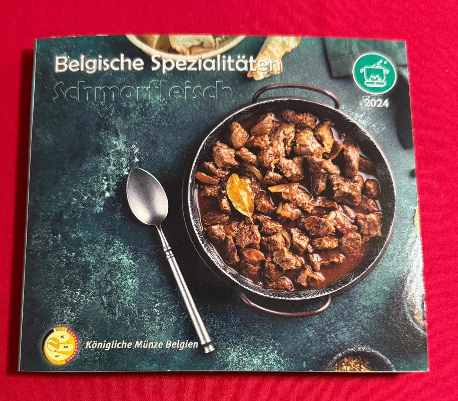 Belgien - Kursmünzensatz World Money Fair "Schmorfleisch" 2024