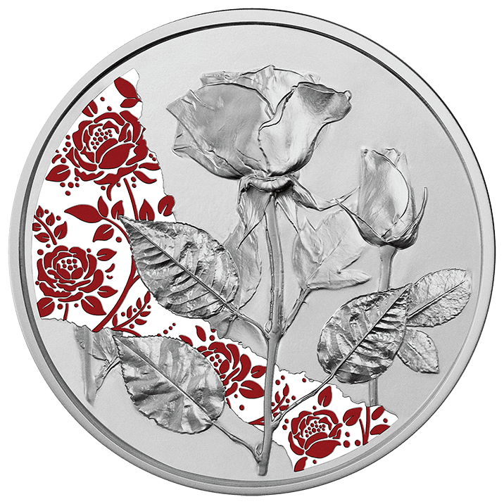Österreich 2021 - Die Rose - Serie "Mit der Sprache der Blumen"