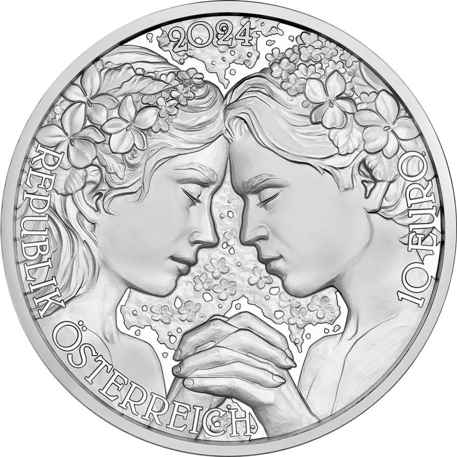 Österreich 2024 - Das Veilchen - Serie "Mit der Sprache der Blumen"