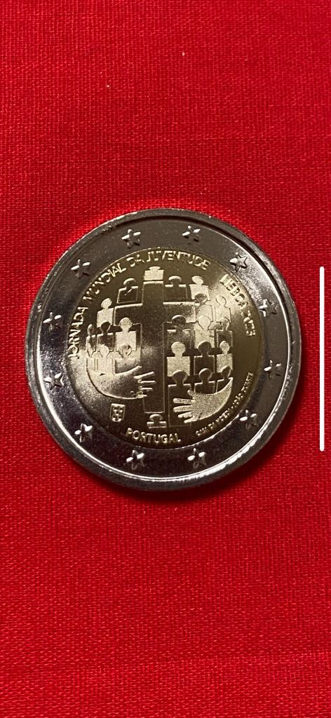 Portugal 2023 - 2 Euro Münze "Weltjugendtag Lissabon“