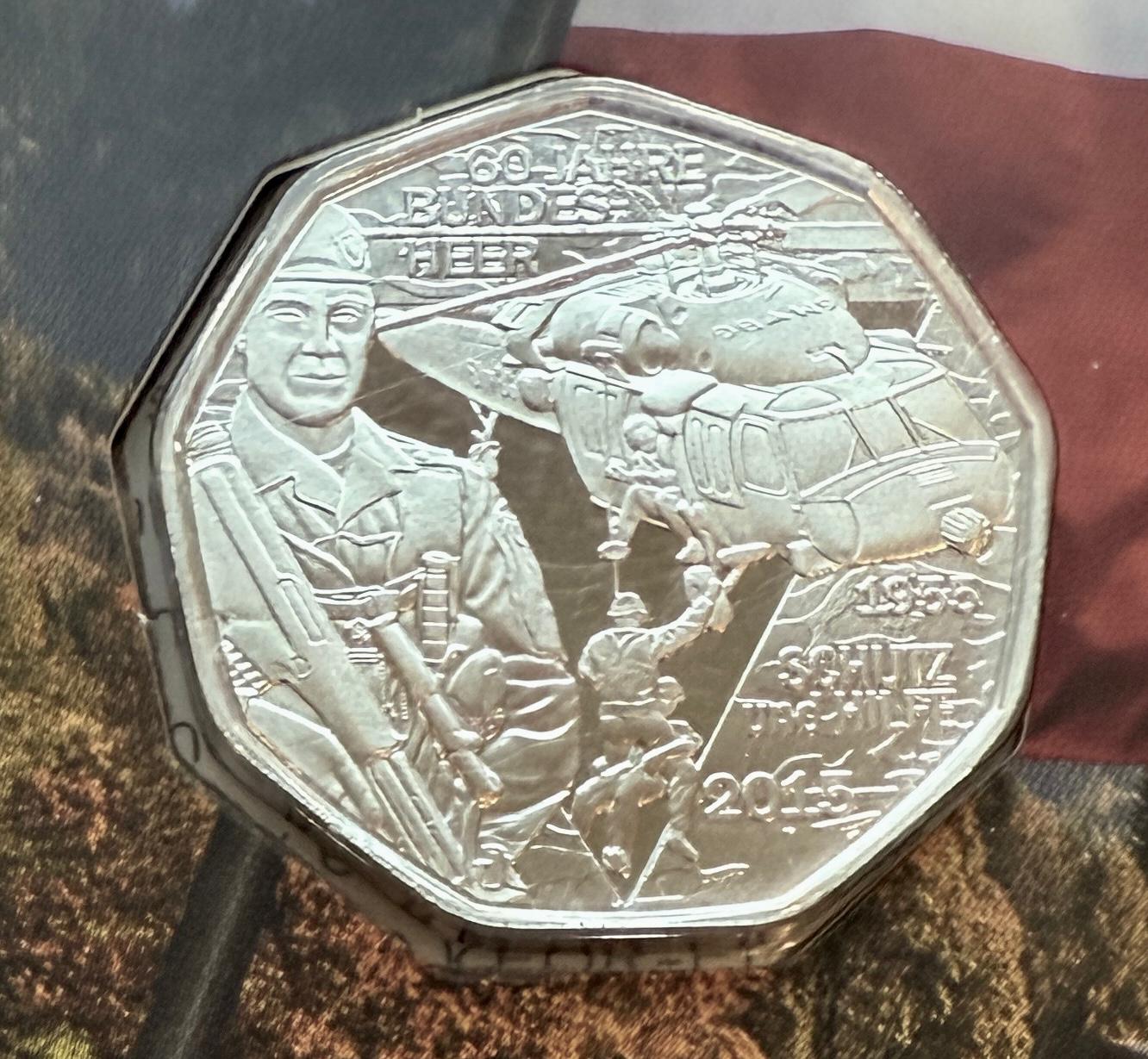 5 Euro Österreich 2015 - Bundesheer - Schutz und Hilfe