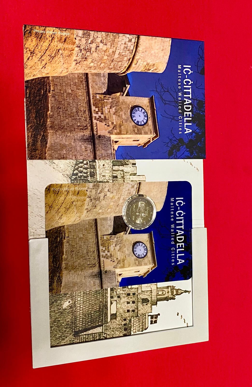 Malta 2024 - 2 Euro Münze „Ċittadella Gozo“ im Blister