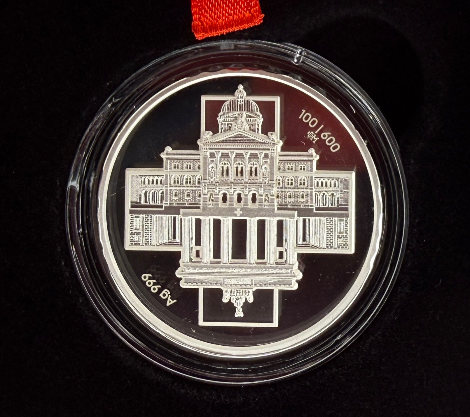 Schweiz 2026 - World Money Fair Medaille 2026 Swissmint Silber 