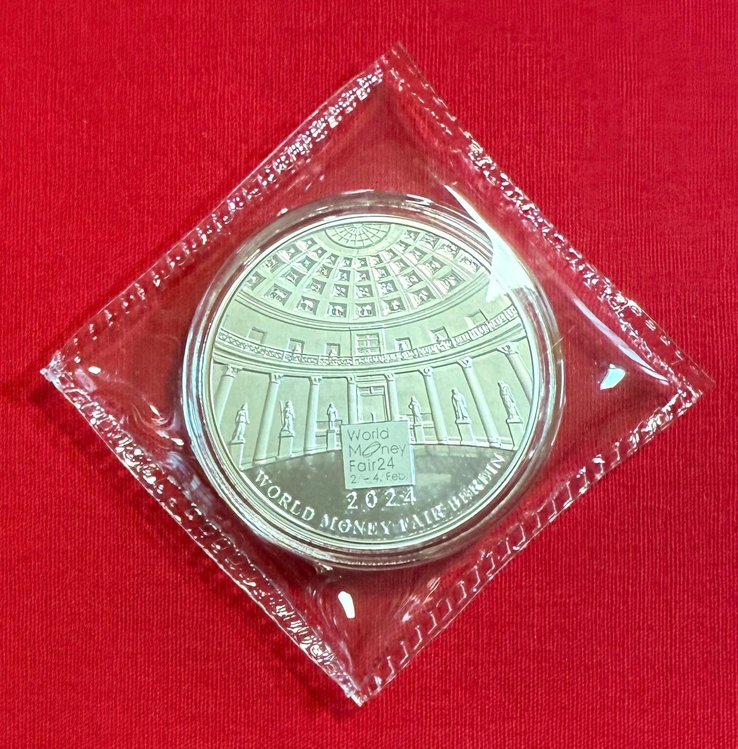 8g Silber Panda 2024 World Money Fair 