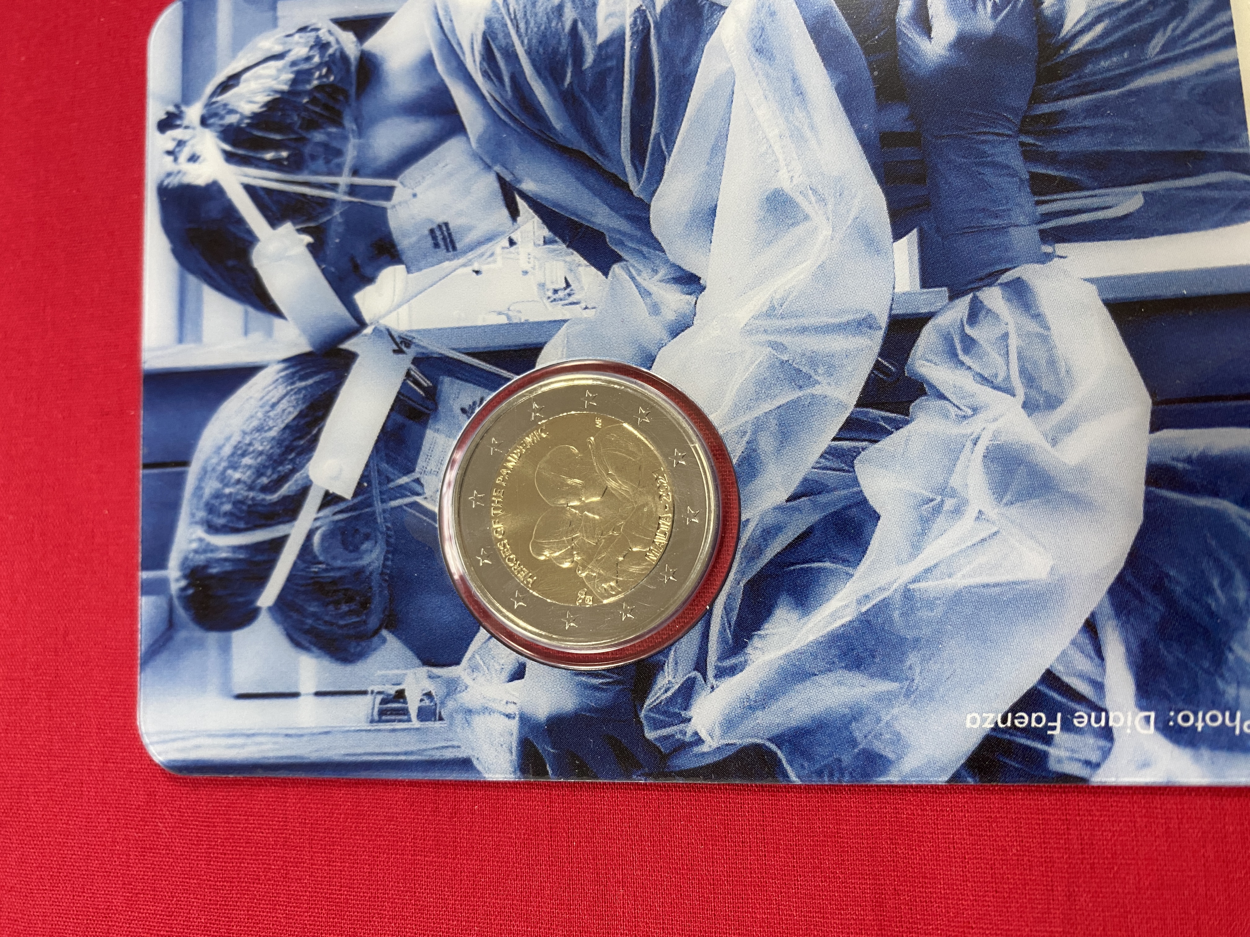 Malta 2021 - 2 Euro Münze „Helden der Pandemie“