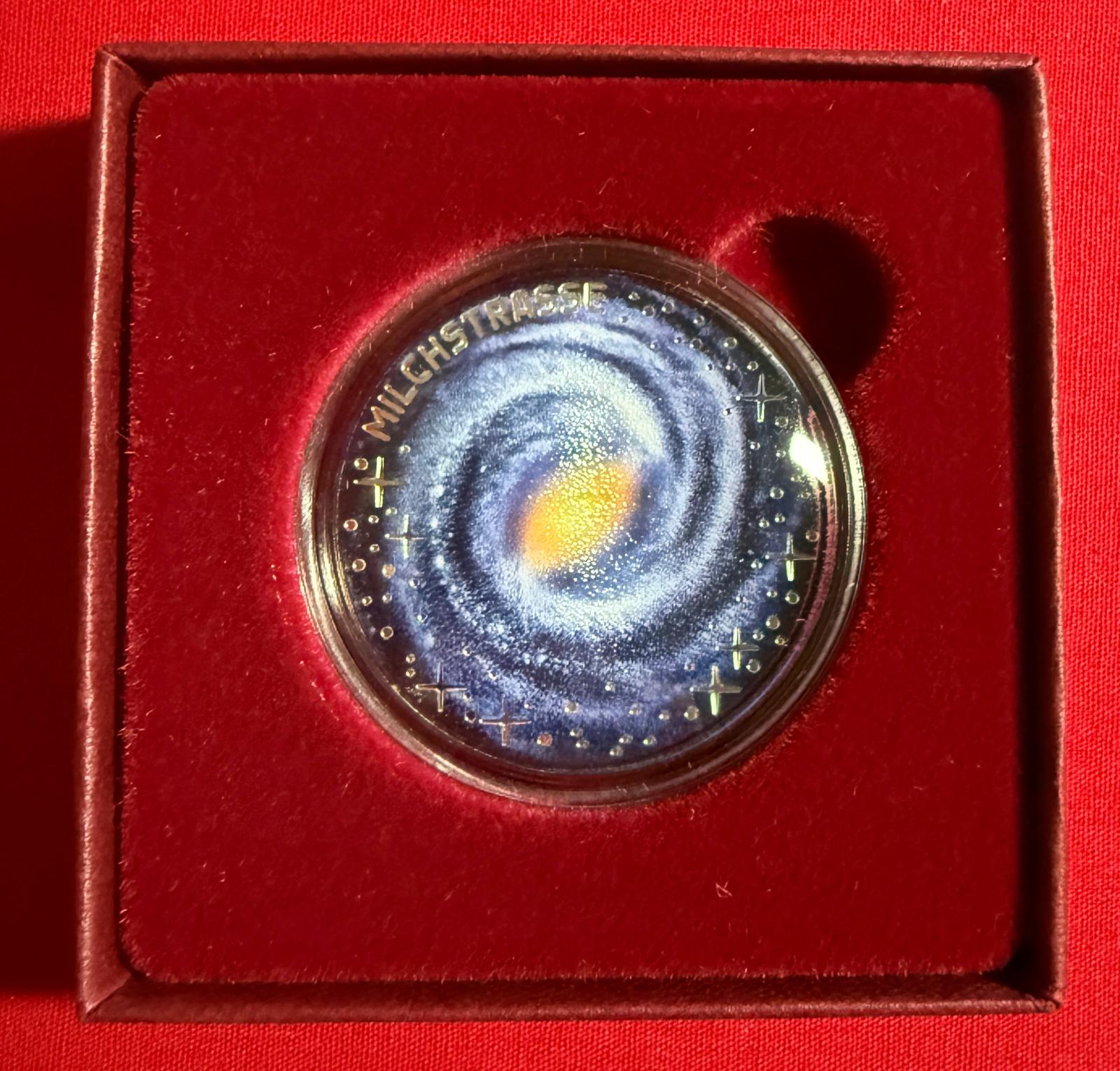 € 20 Milchstraße 2021 - Serie Faszination Universum - Polierte Platte