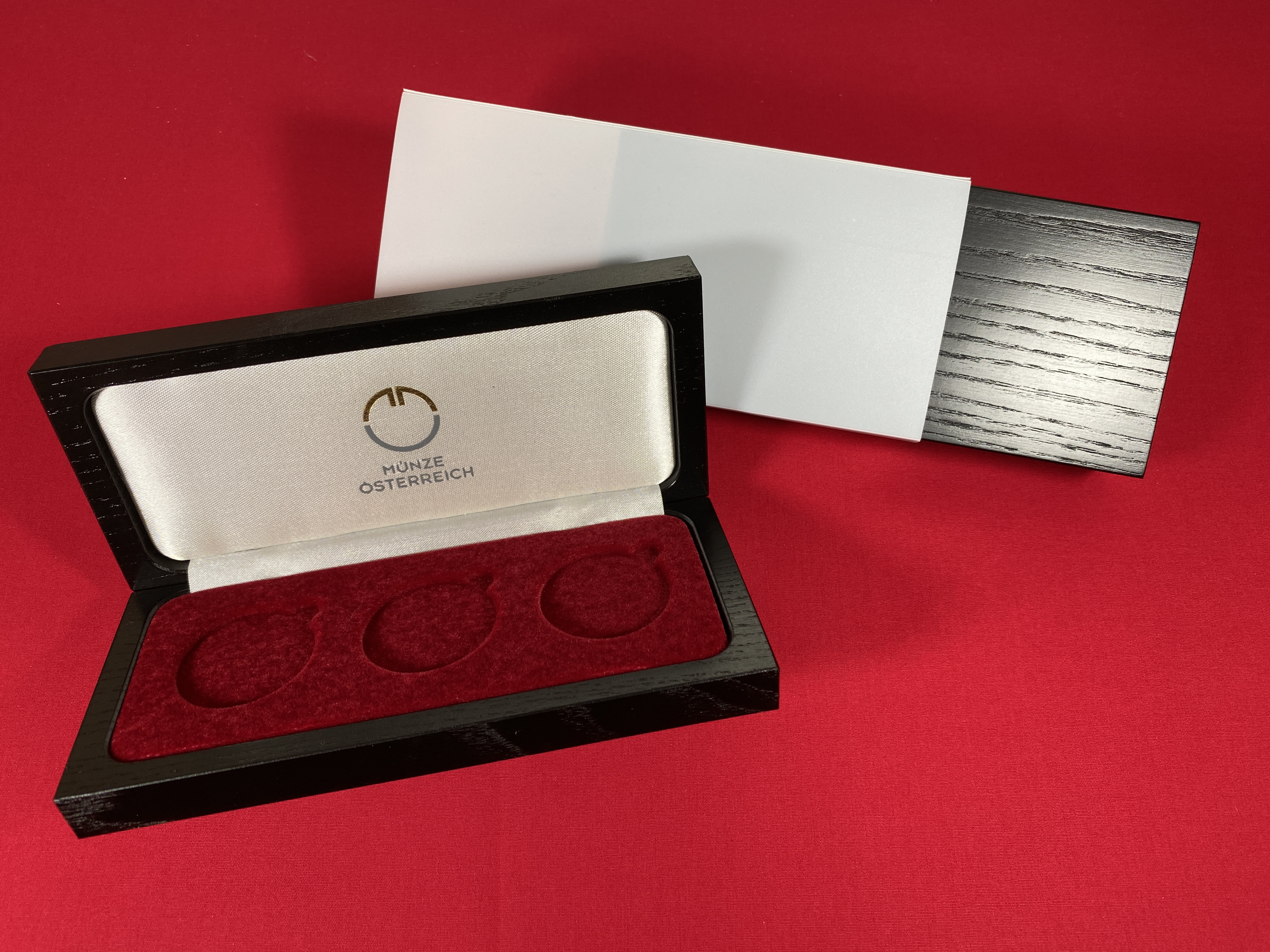 3er Sammelbox - Wiener Philharmoniker für Gold- und Silbermünzen