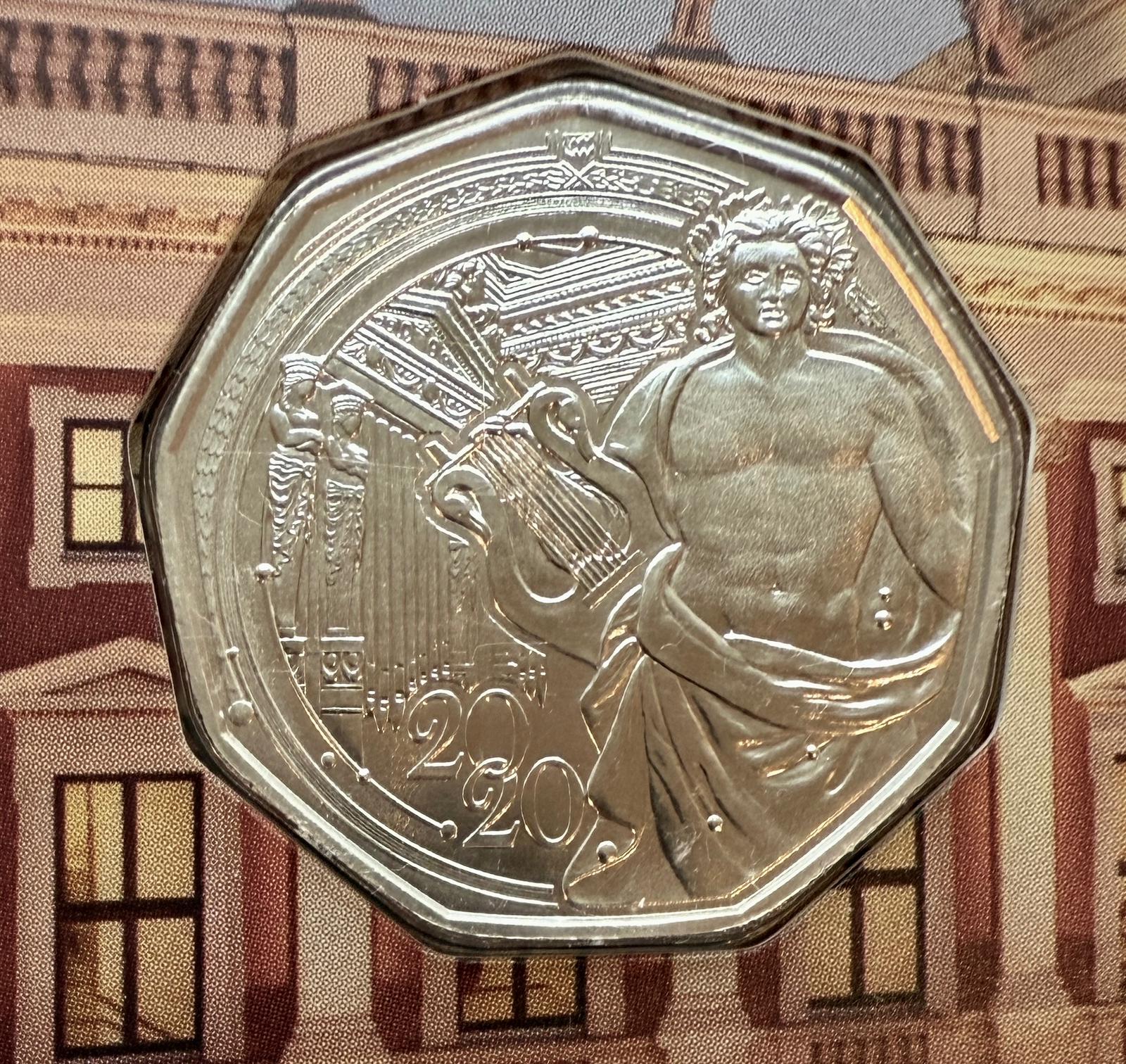 5 Euro Österreich 2019 - Neujahrsmünze 2020 - 150 Jahre Musikverein