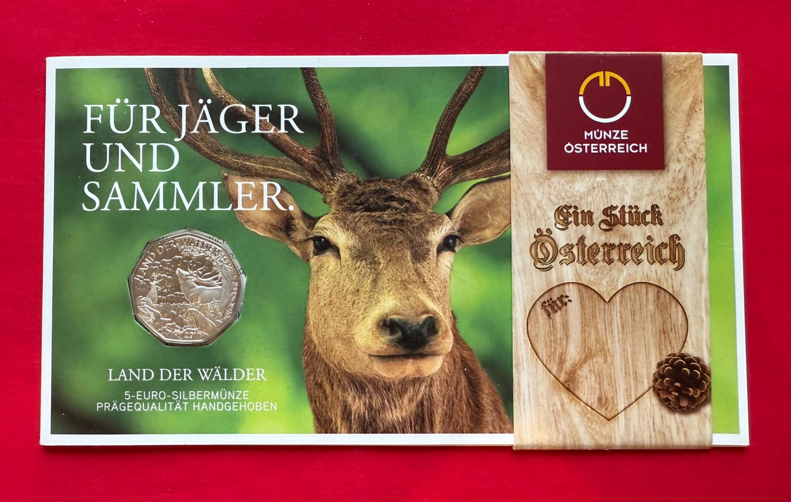 5 Euro Österreich 2011 - Land der Wälder