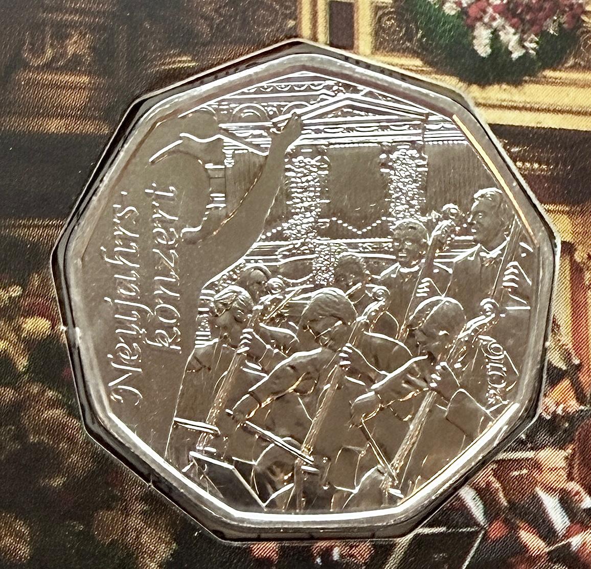 5 Euro Österreich 2015 - Neujahrsmünze 2016 - Neujahrskonzert