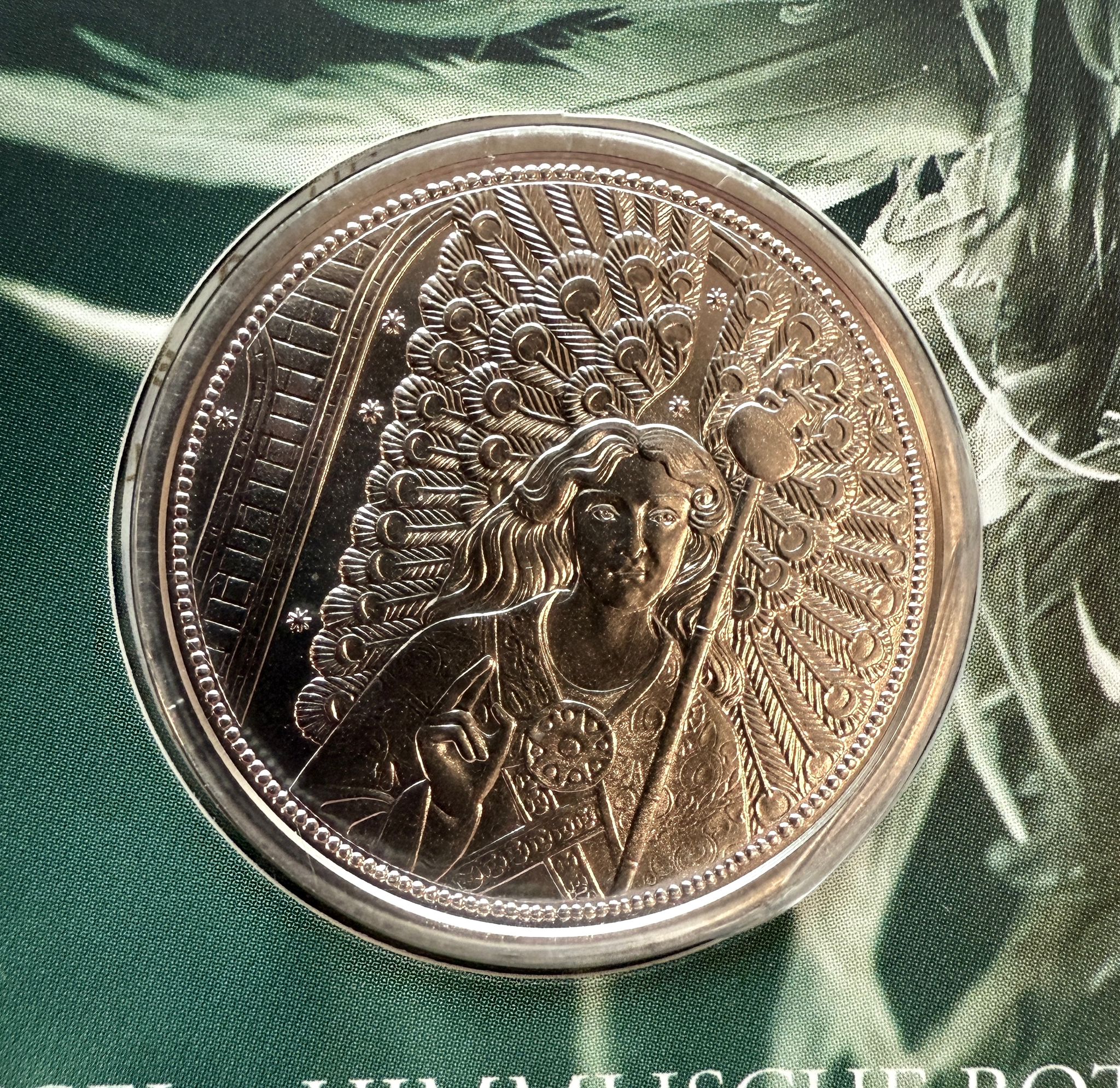 10 Euro Österreich 2018 - Erzengel Raphael im Blister - Serie Himmlische Boten