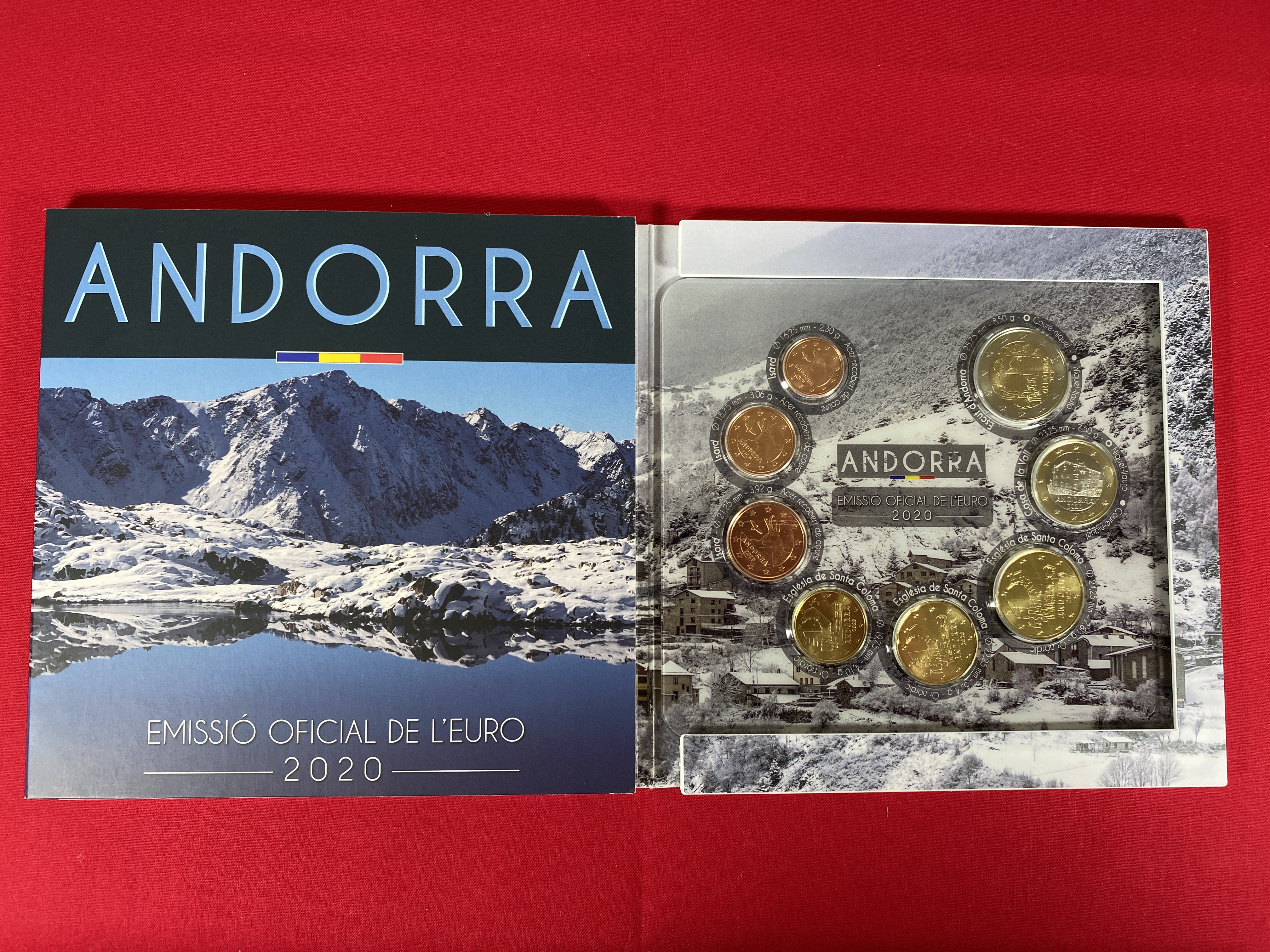 Andorra 2020 - Kursmünzensatz 