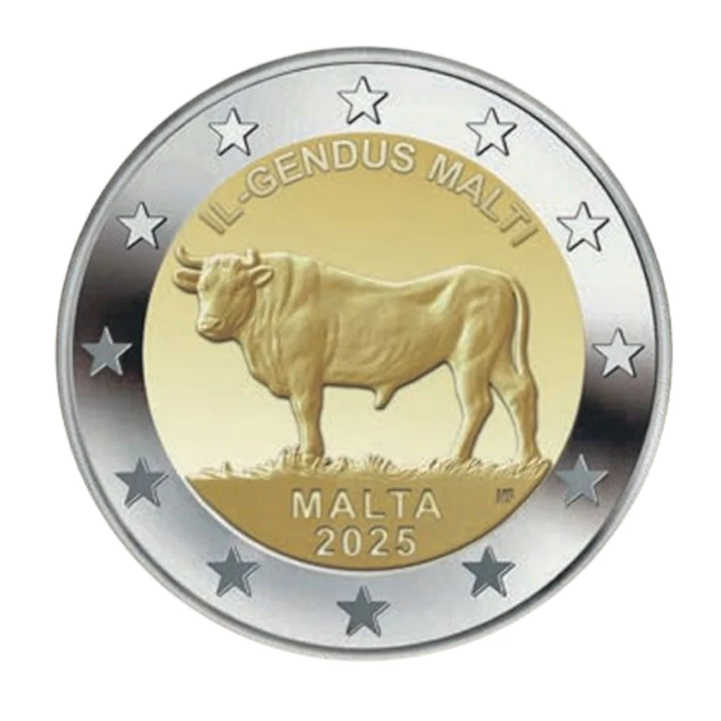 Malta 2025 - 2 Euro Münze „Der Maltesische Ochse“ LOSE