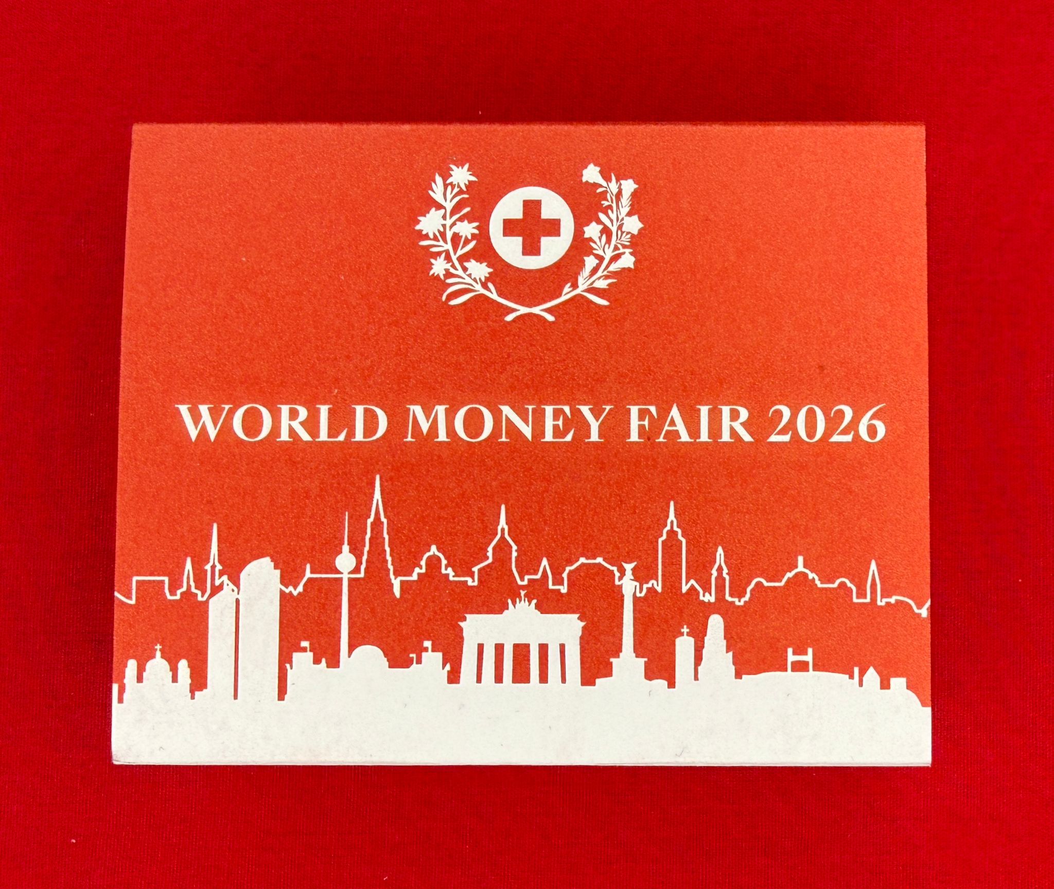 Schweiz 2026 - World Money Fair Medaille 2026 Swissmint Silber 