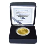 Griechenland 2024 - 2 Euro Münze  „50 Jahre Wiederherstellung der Demokratie in PP  (Polierte Platte)“