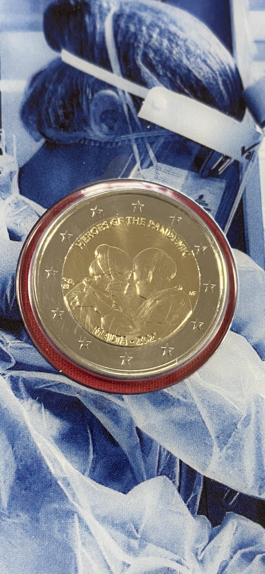 Malta 2021 - 2 Euro Münze „Helden der Pandemie“