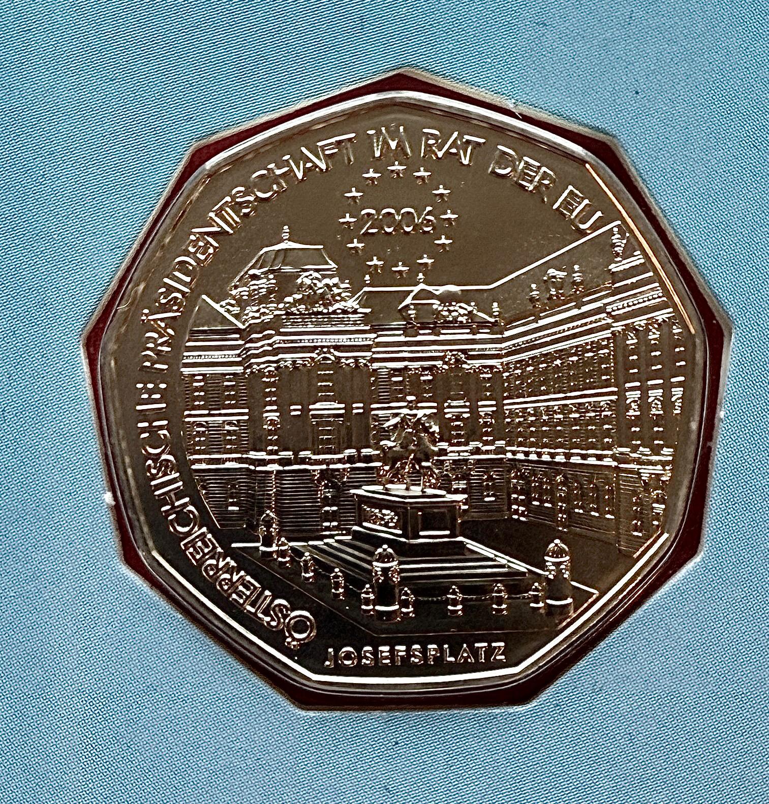 5 Euro Österreich 2006 - EU-Präsidentschaft 