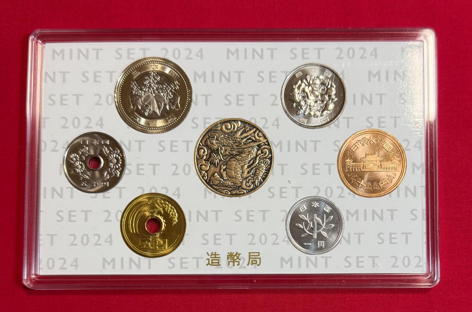 Japan - Kursmünzensatz World Money Fair 2024 