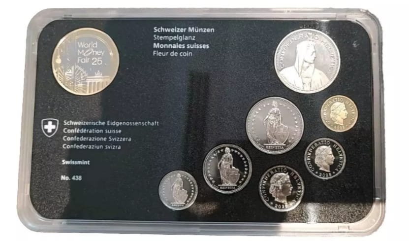 KMS Schweiz WMF Berlin World Money Fair 2025 Stgl.    