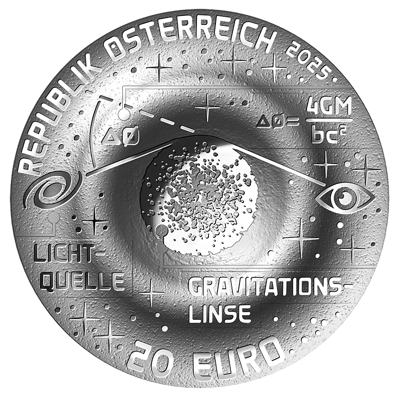 20 Euro Einsteinring aus der Serie "Schönheit des Universums"