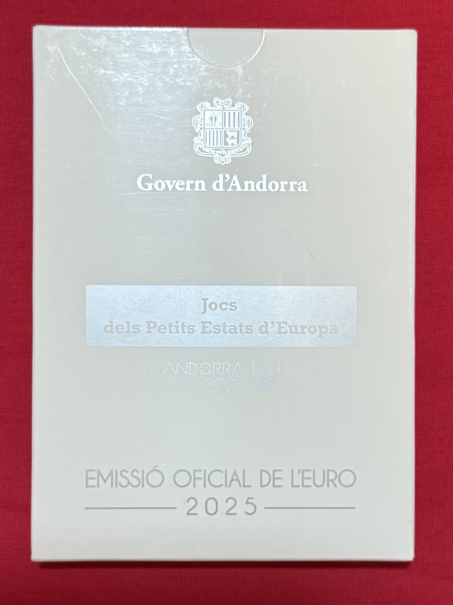 Andorra 2025 – 2 Euro Gedenkmünze „Spiele der Kleinstaaten Europas“ PP Polierte Platte